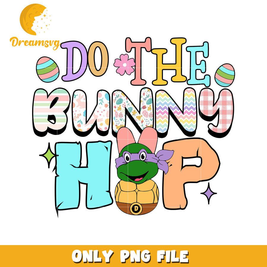 Do the bunny hop png, easter bunny png, ninja turtle cartoon png