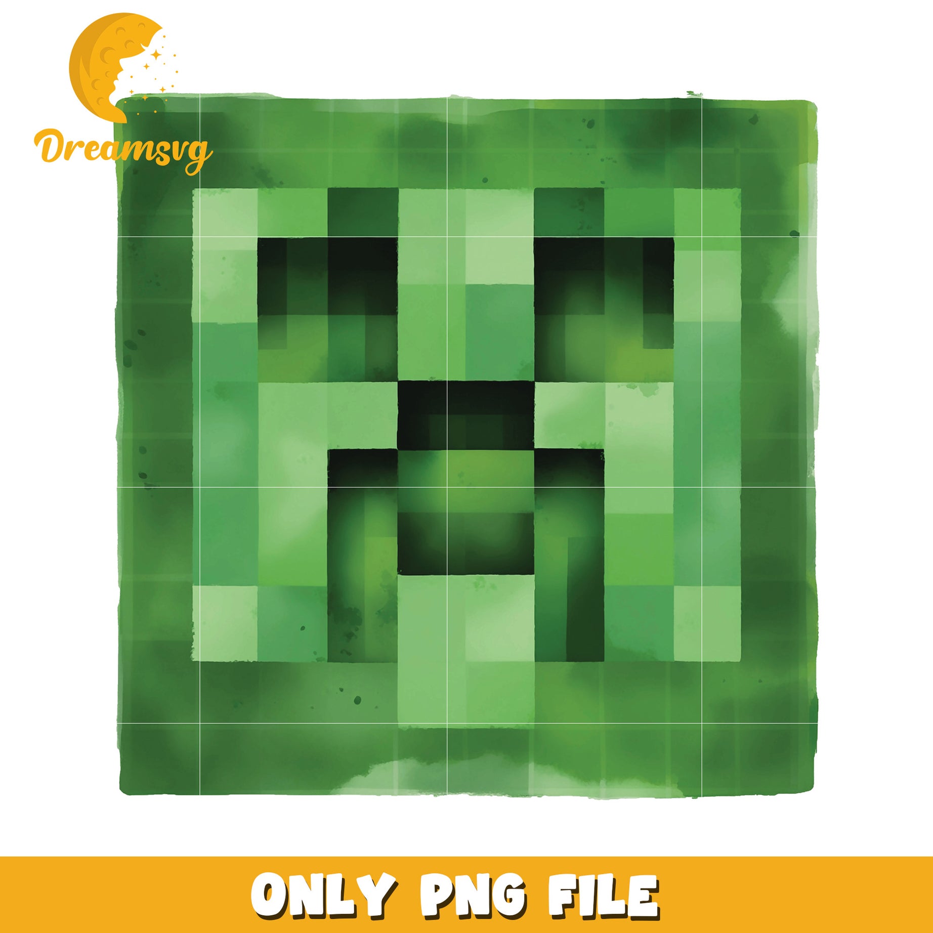 Download Creeper PNG Image, Perfect for Minecraft Projects