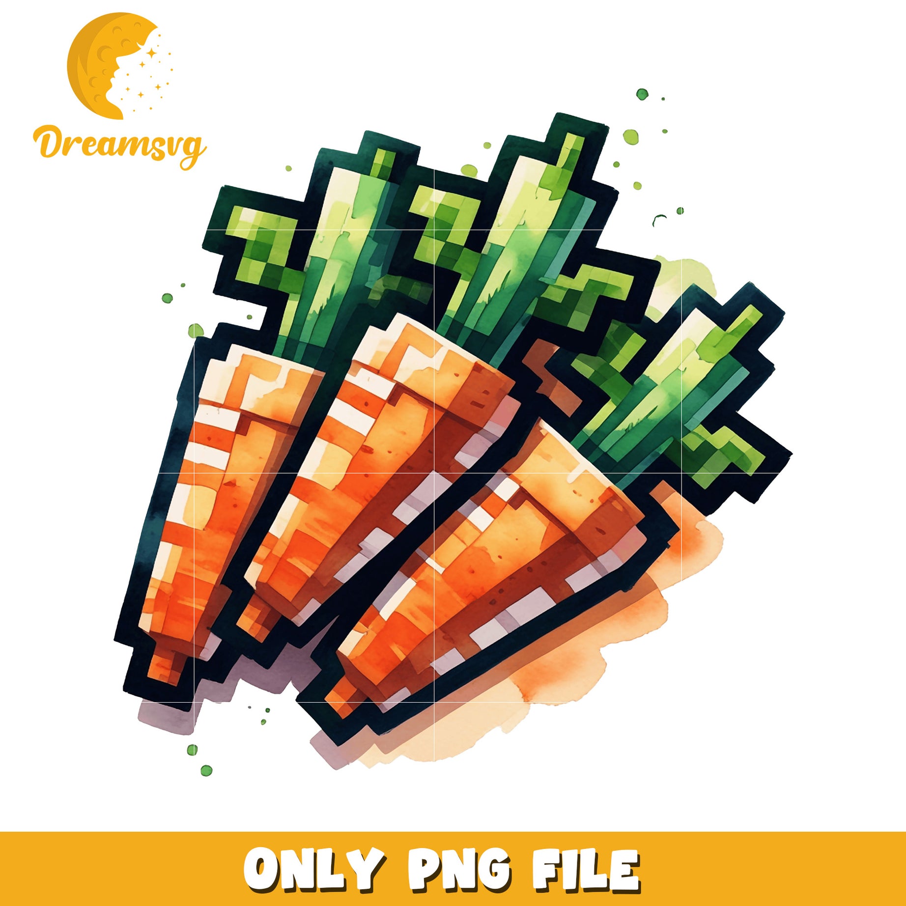 Download Vibrant Carrot PNG Design for Creative Projects Online
