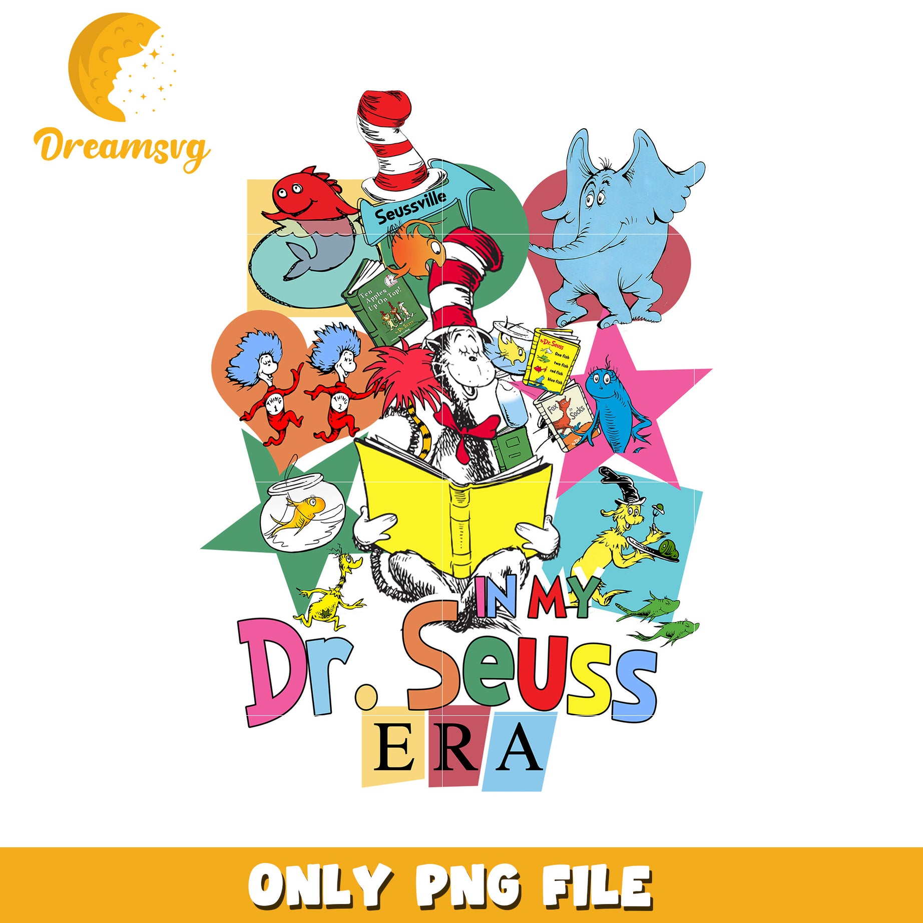 Dr Seuss PNG In My Era Design