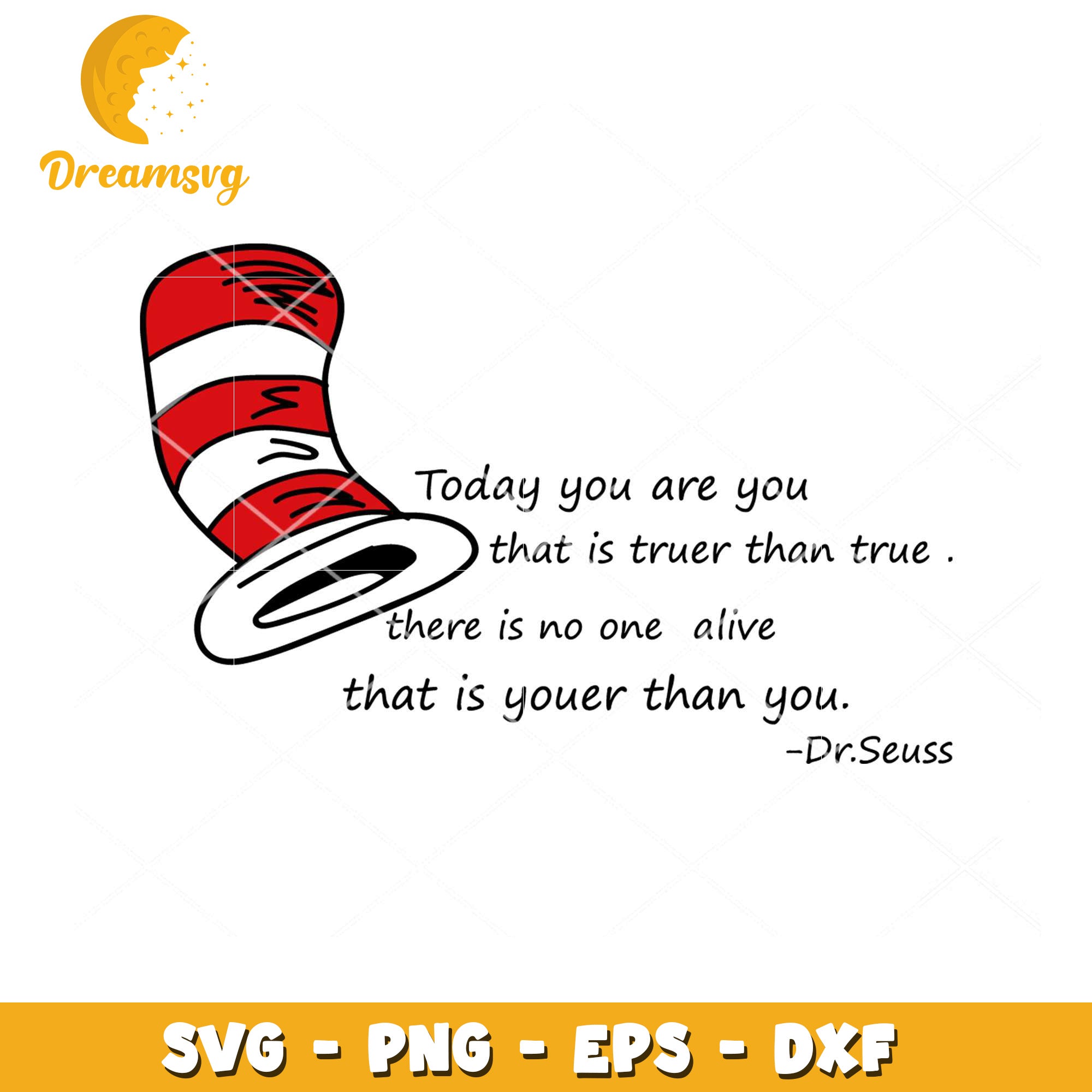 Dr Seuss SVG Cut File You Are You