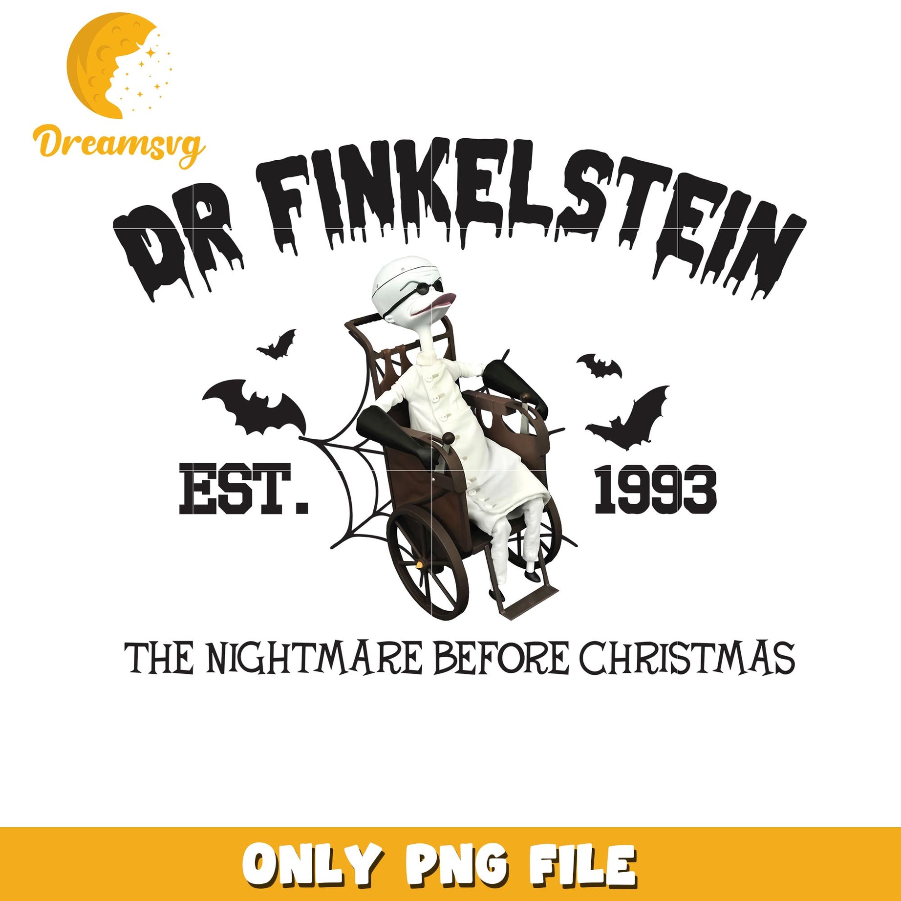Dr Finkelstein halloween characters png, Horror movies killers png