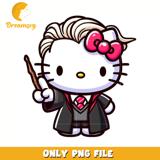 Draco malfoy kitty png, hello kitty cartoon png, hello kitty character png