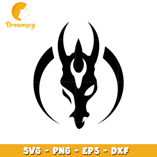 Dragon Head SVG PNG EPS DXF
