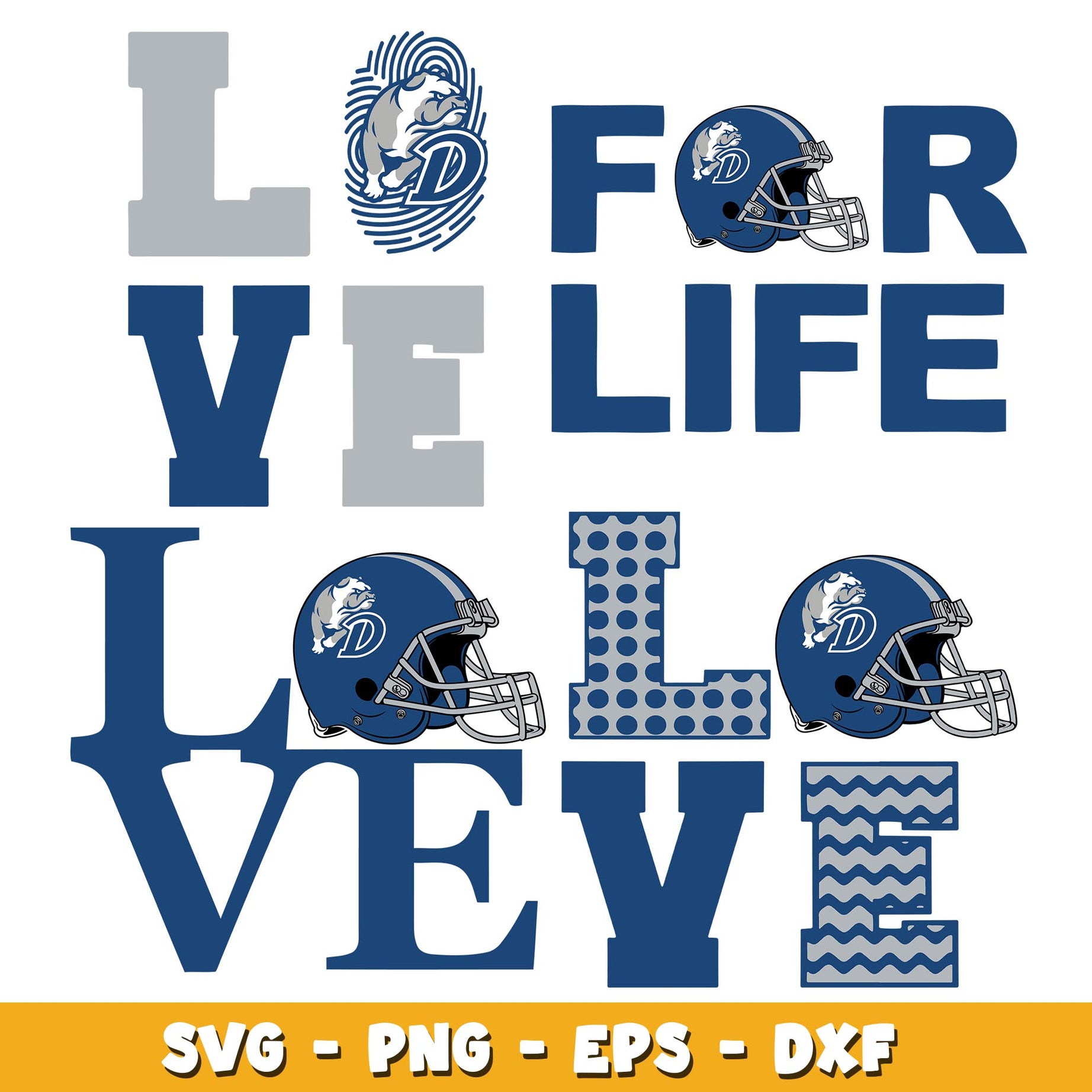 Love Drake Bulldogs Bundle svg, Drake Bulldogs logo svg, ncaa svg 