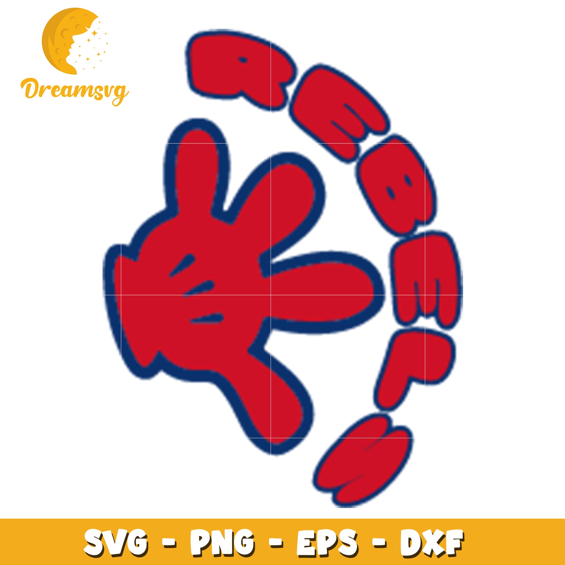 Dream Hand SVG PNG EPS DXF Cut File