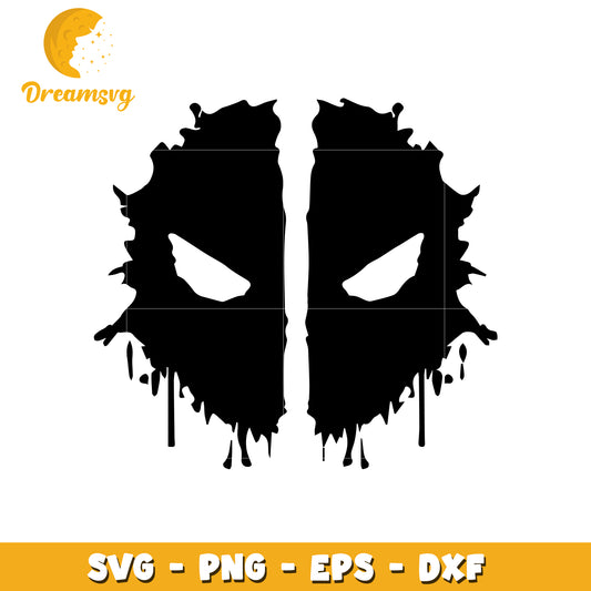 Dripping Evil Eyes SVG Cut File