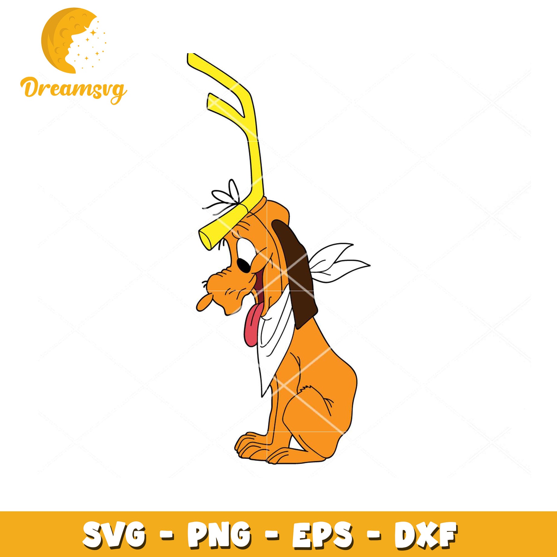 Droopy Dog SVG Cut File