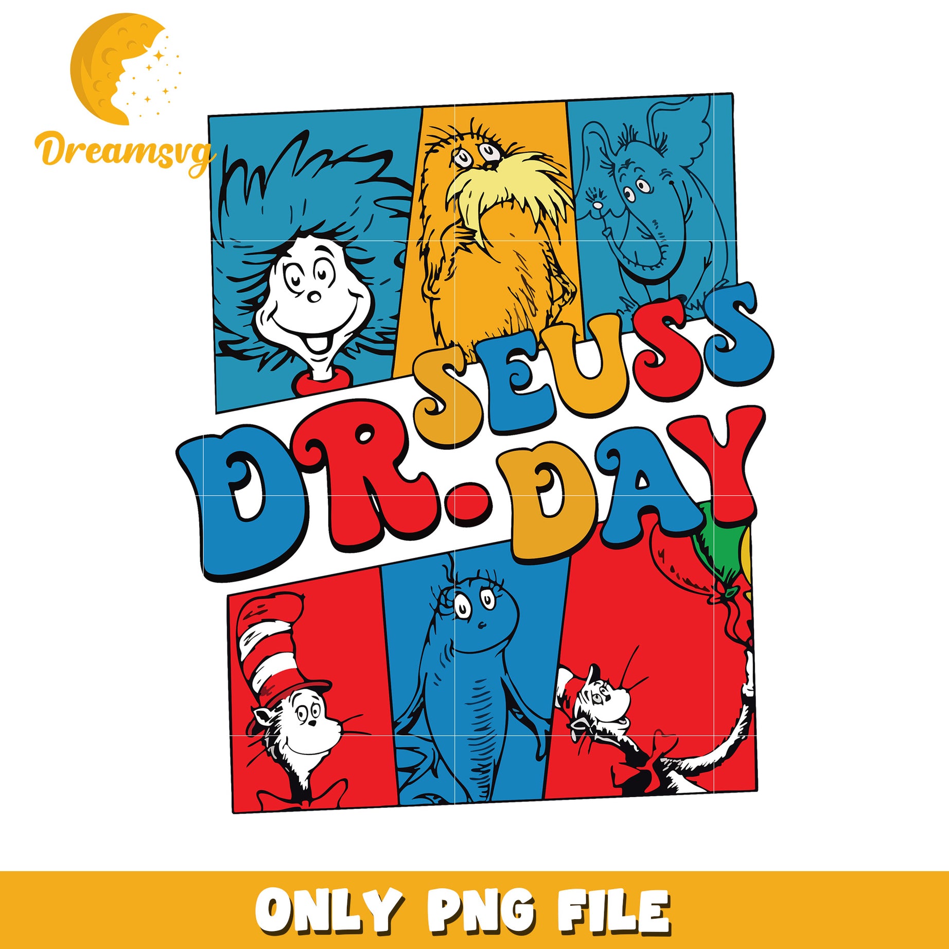 Dr seuss day cartoon character png, dr seuss day png, cartoon png