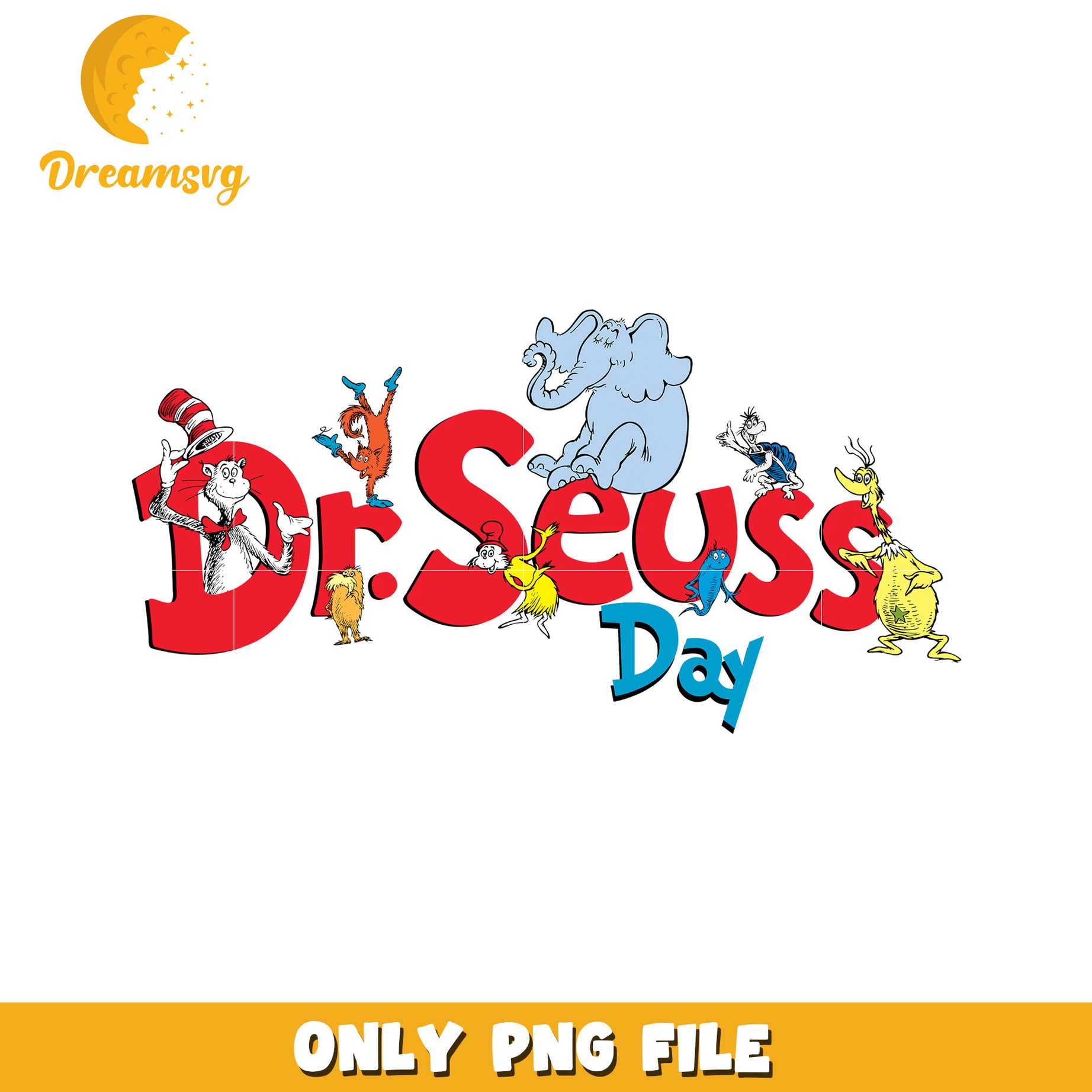 Dr seuss day font design png, dr seuss day png, font png
