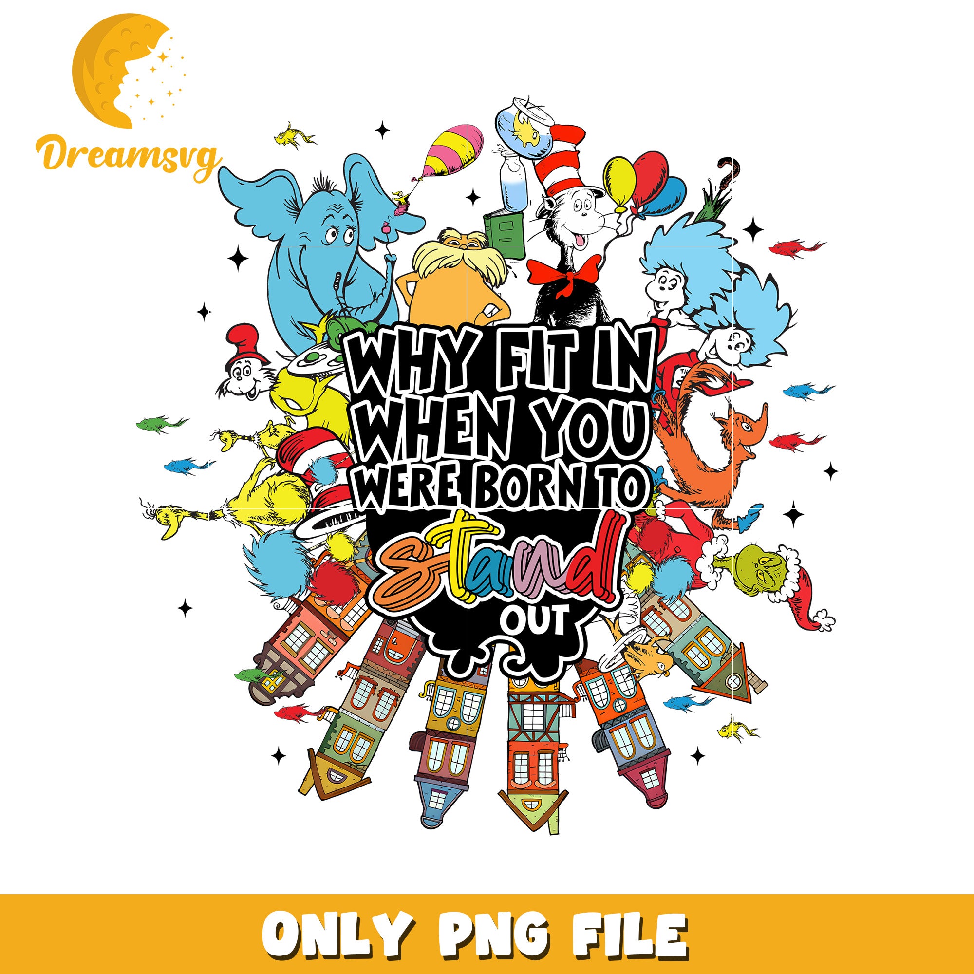 Dr seuss quotes logo design png, dr seuss logo png, cartoon png