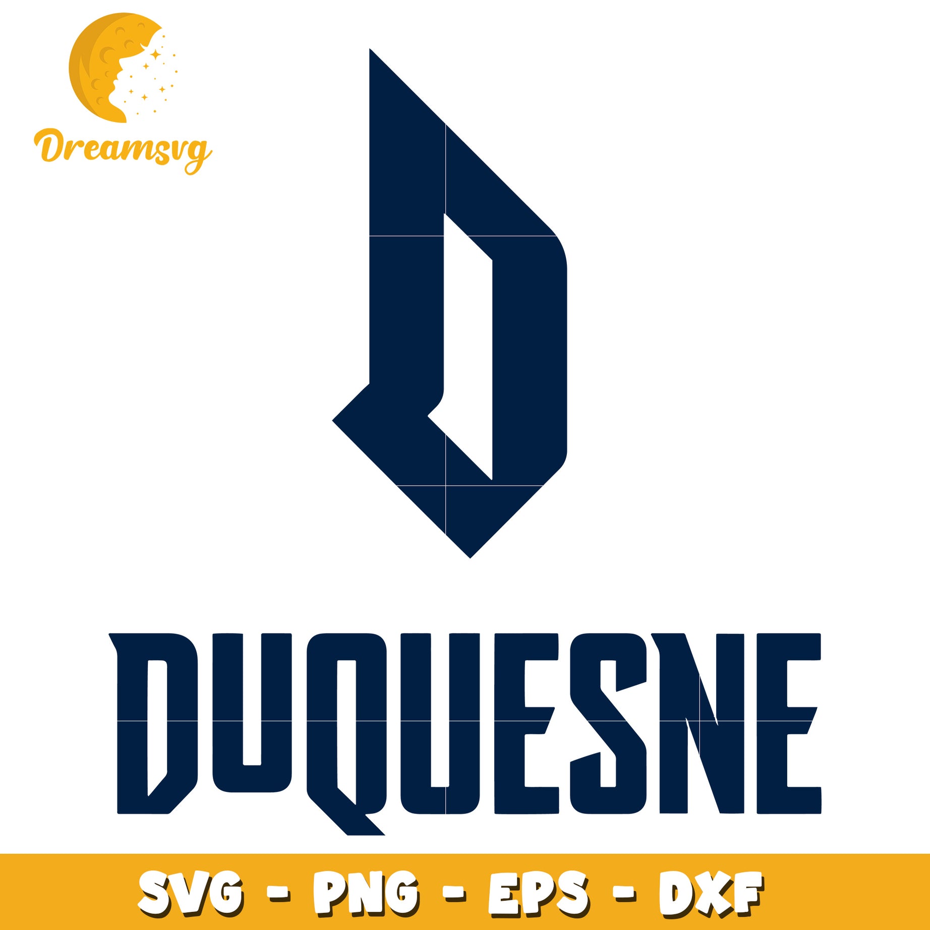 Duquesne SVG PNG EPS DXF Cut Files