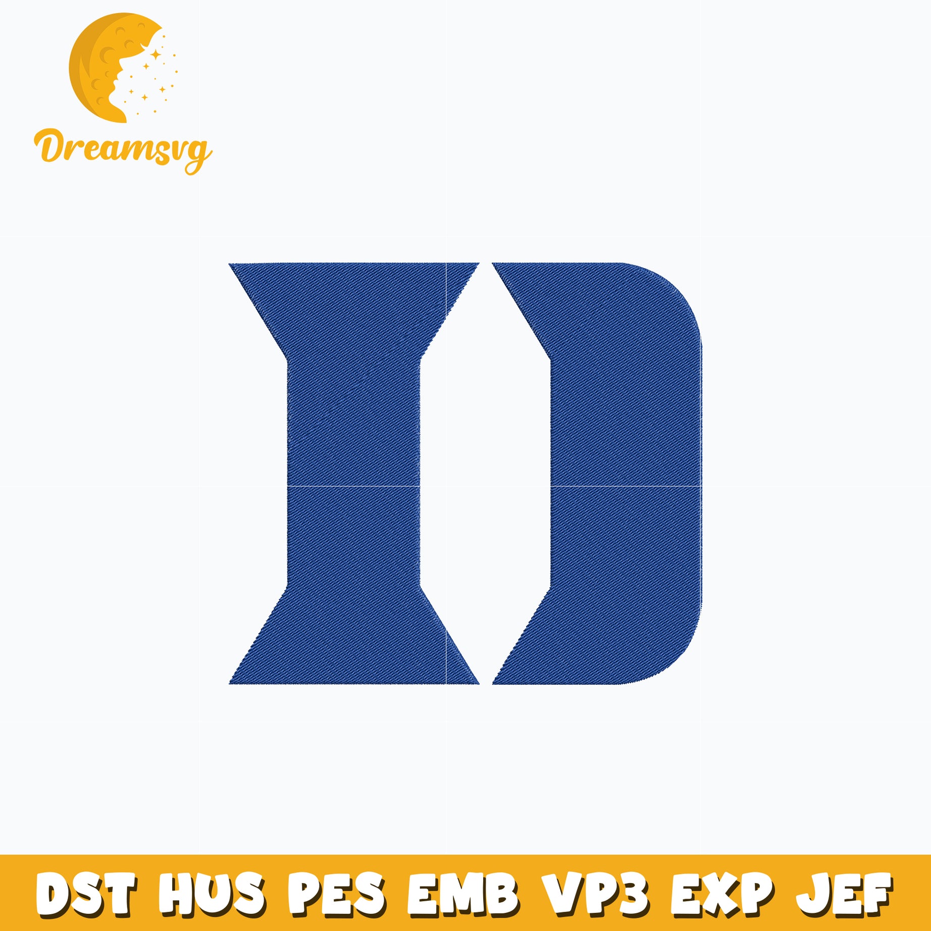 Duke Blue Devils Logo embroidery design