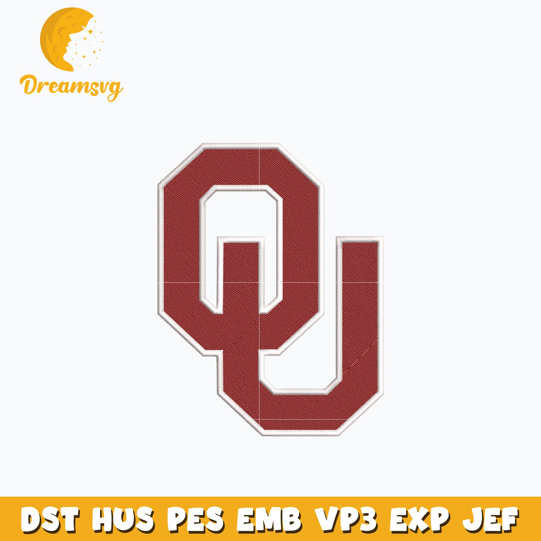 Oklahoma Sooners embroidery design