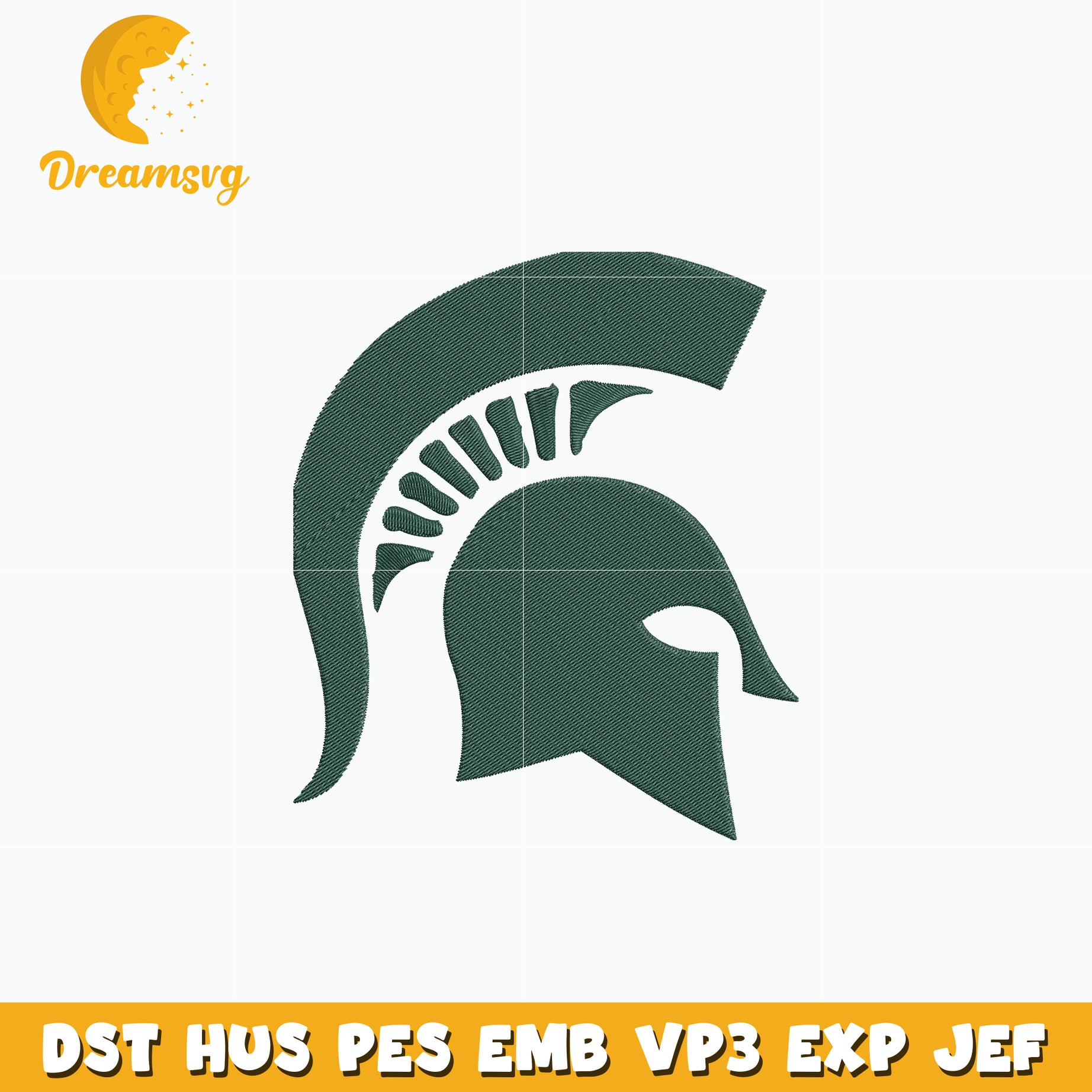 Logo Michigan State Spartans embroidery design