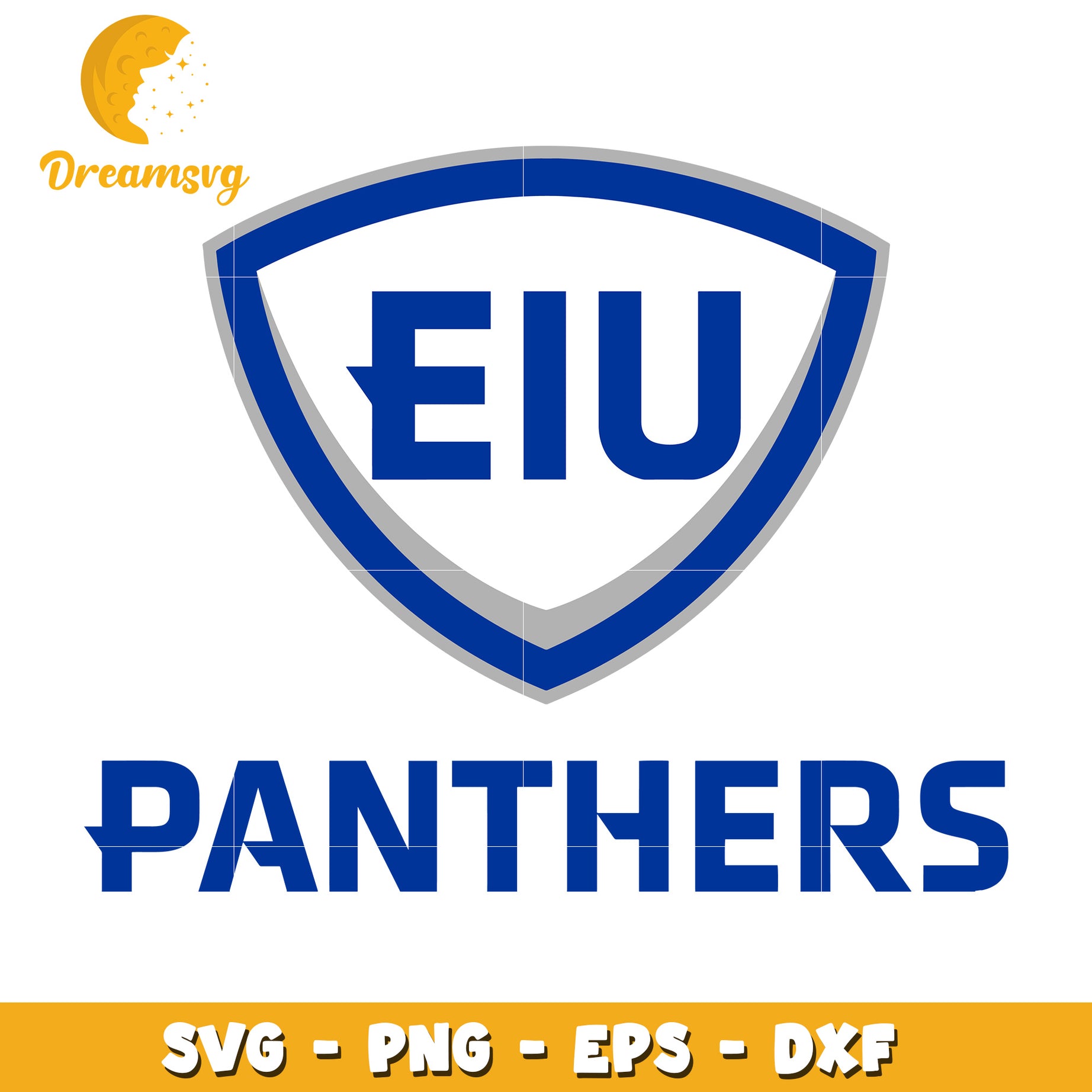 EIU Panthers Logo SVG PNG EPS DXF