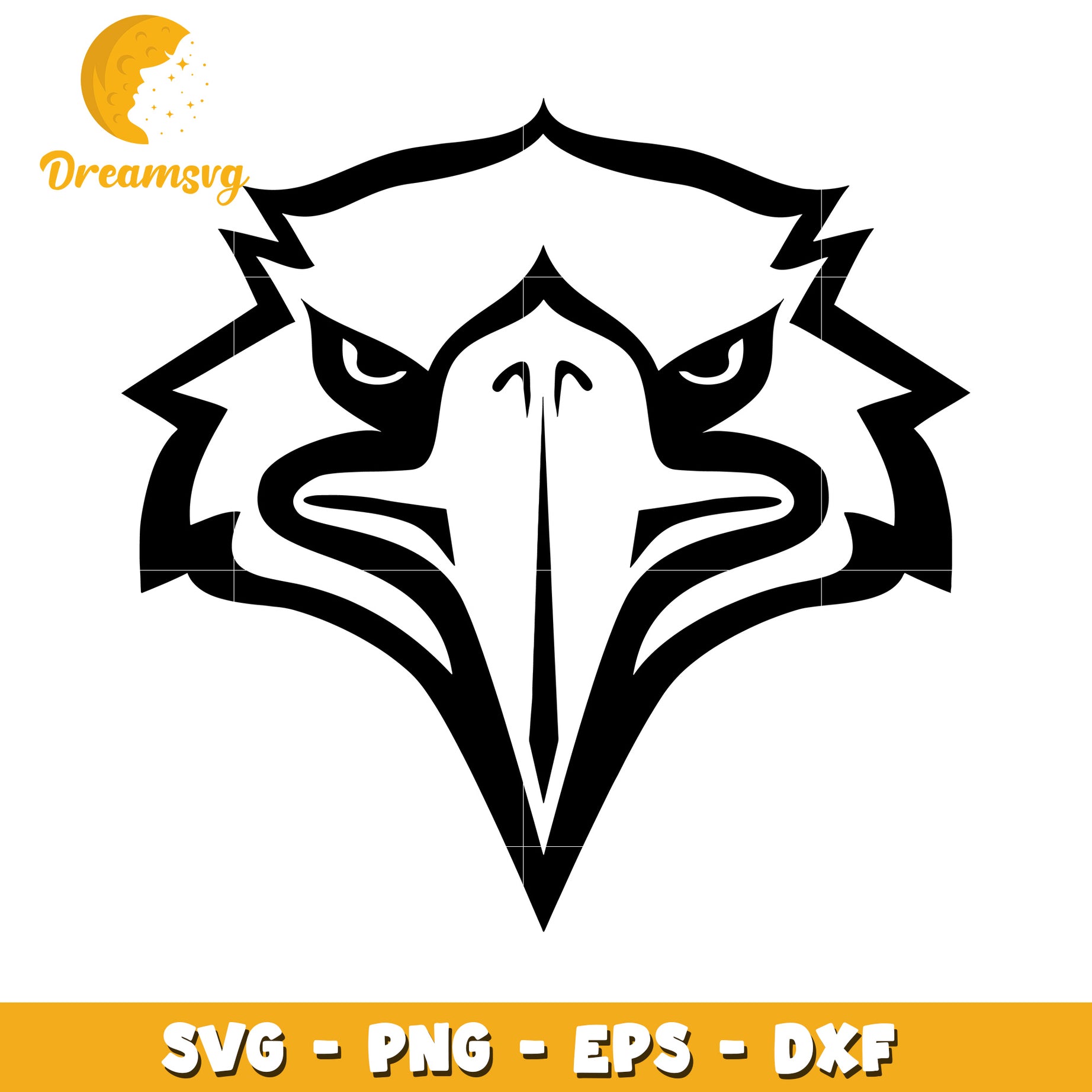 Eagle Head SVG Design for Crafting Perfect for T-Shirts and More
