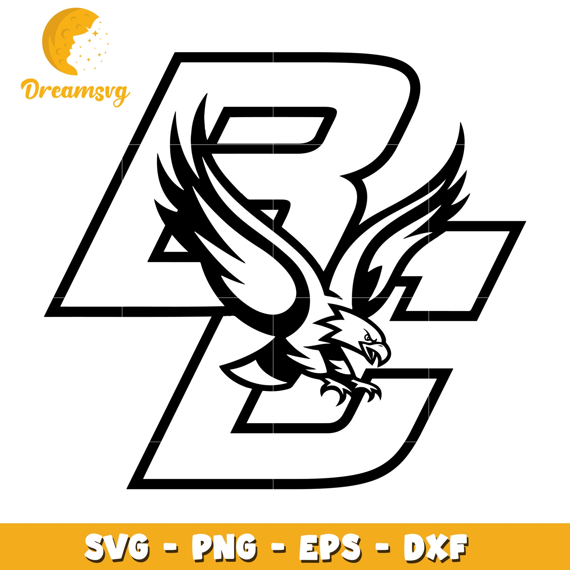 Eagle Logo Design SVG Files for Crafting and Design Projects