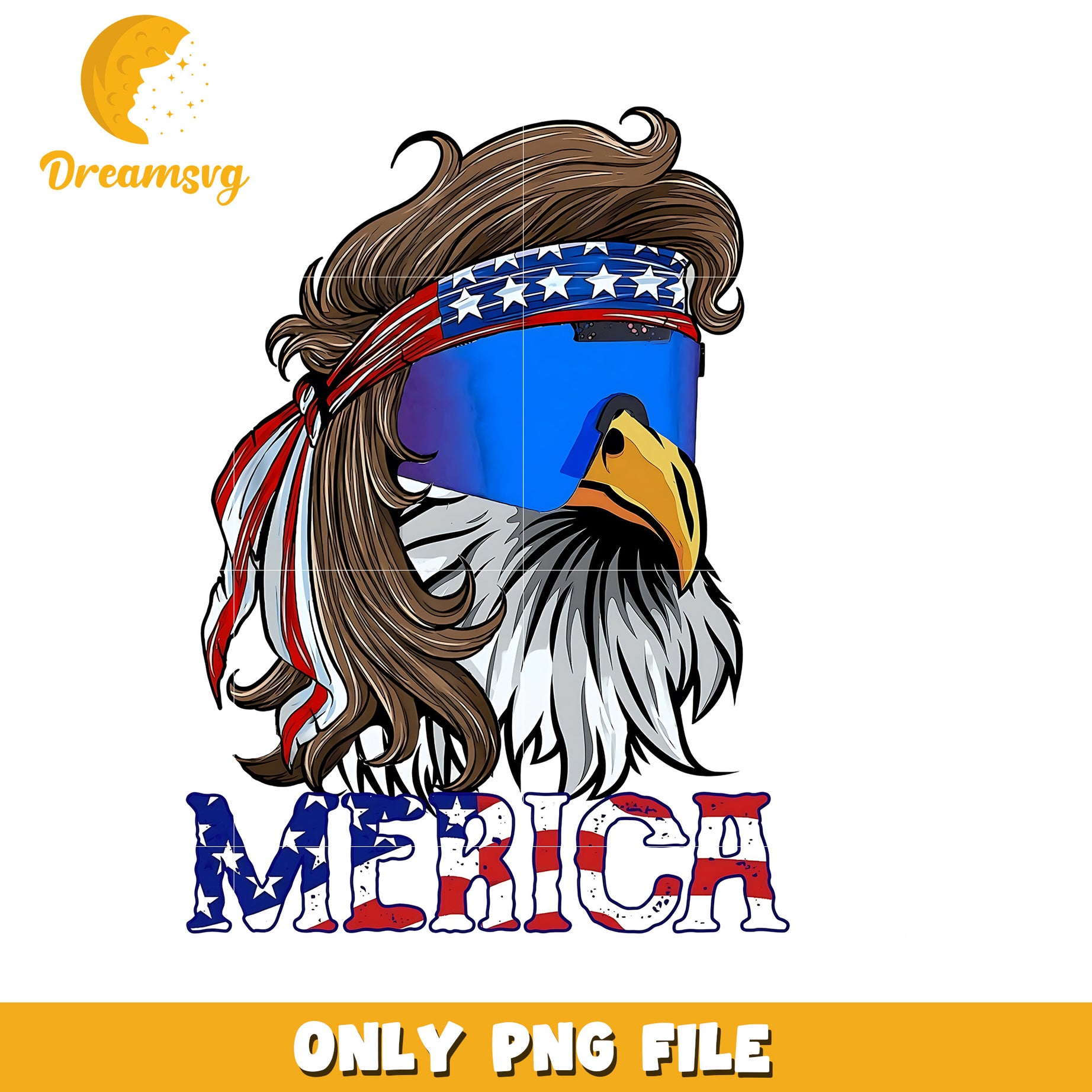 Eagle head america png, freedom emblem png, american spirit png