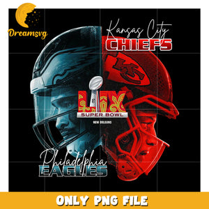 Eagles Chiefs Super Bowl LVII PNG