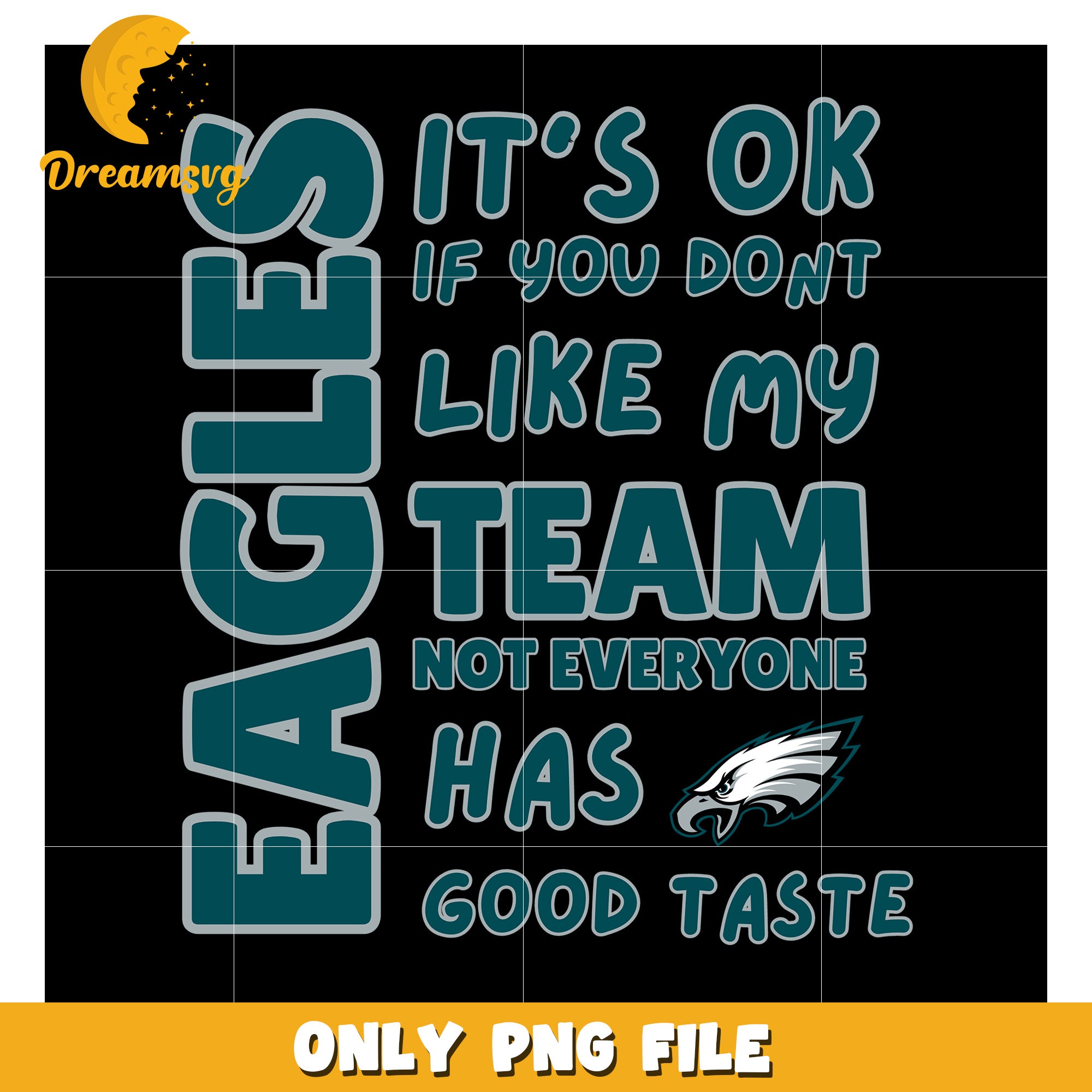 Eagles Fan PNG Design for Team Spirit Lovers