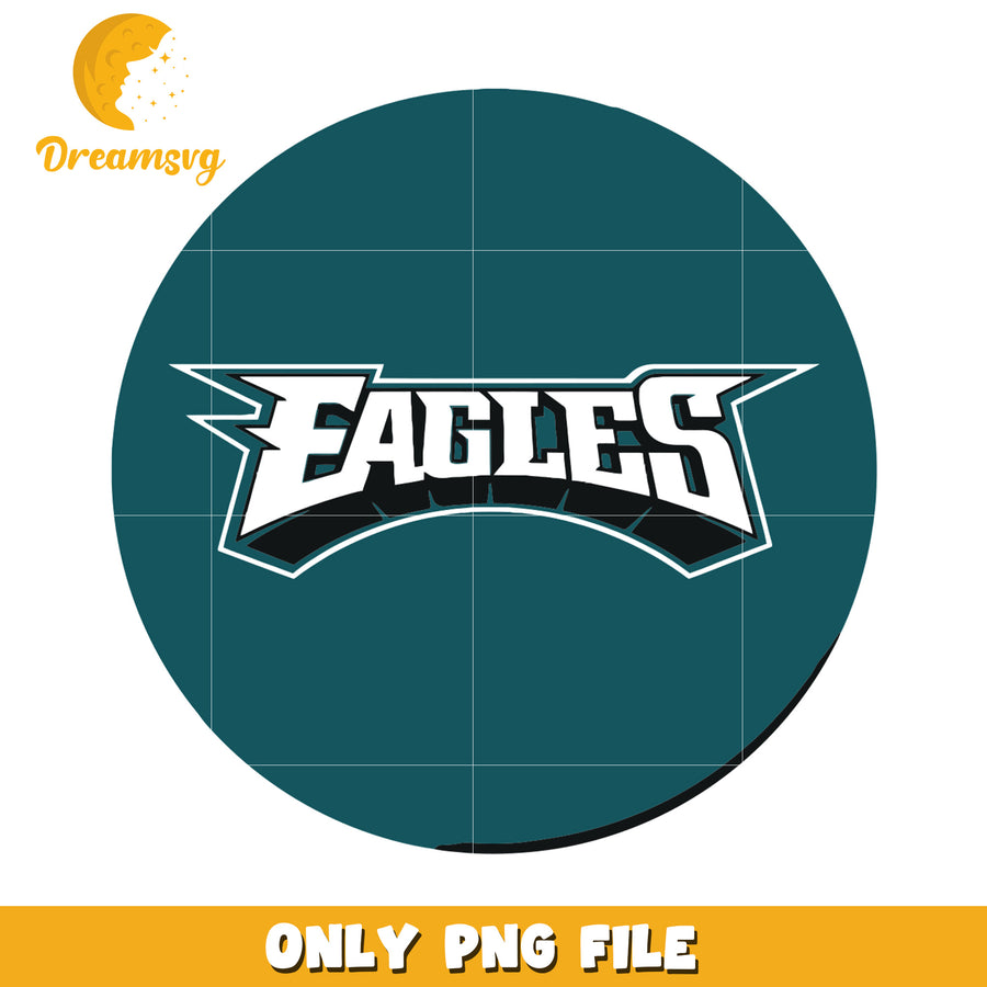 Eagles Logo PNG File for Sports Fans and Crafters