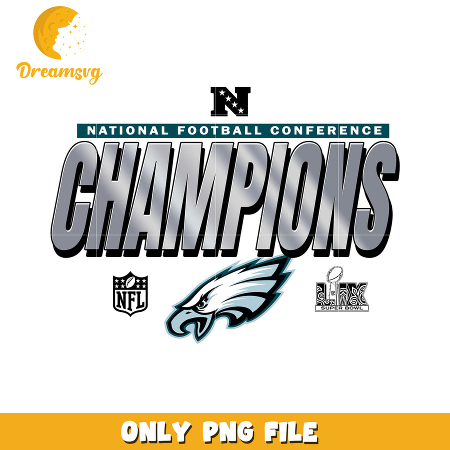 Eagles Super Bowl Champions PNG