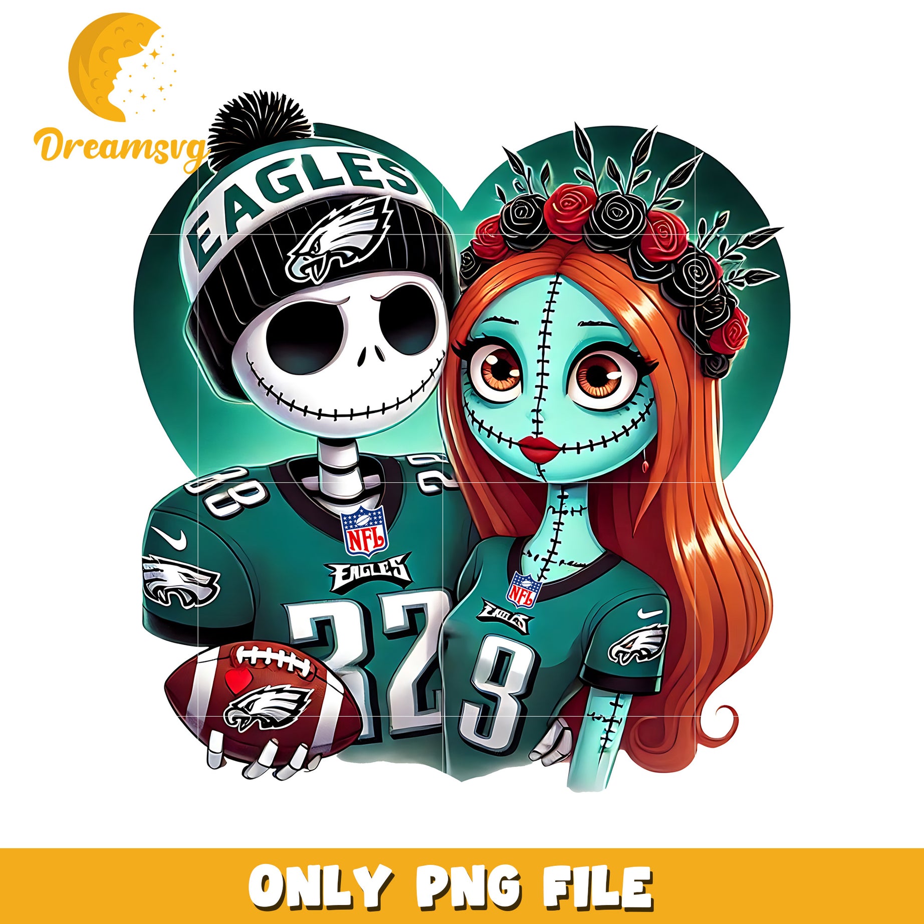 Eagles jack and sally png, nfl power rankings​l png, american sports png