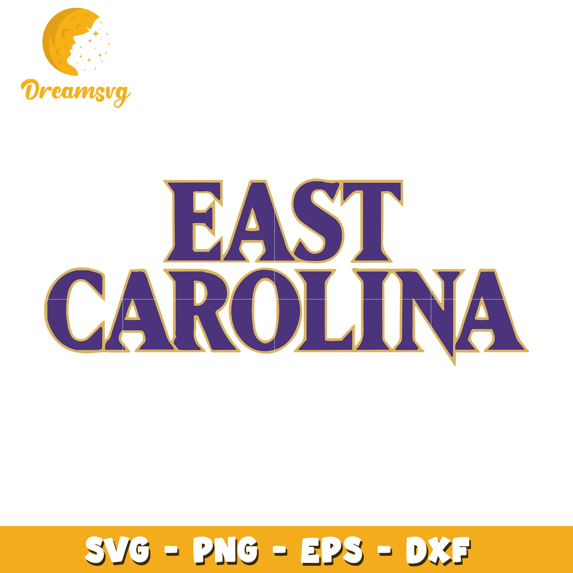 East Carolina SVG PNG EPS DXF Cut File