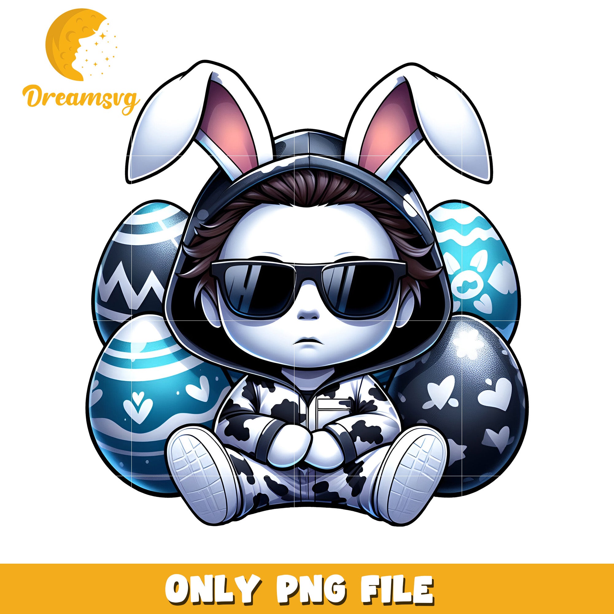 Easter Bunny Michael Myers PNG