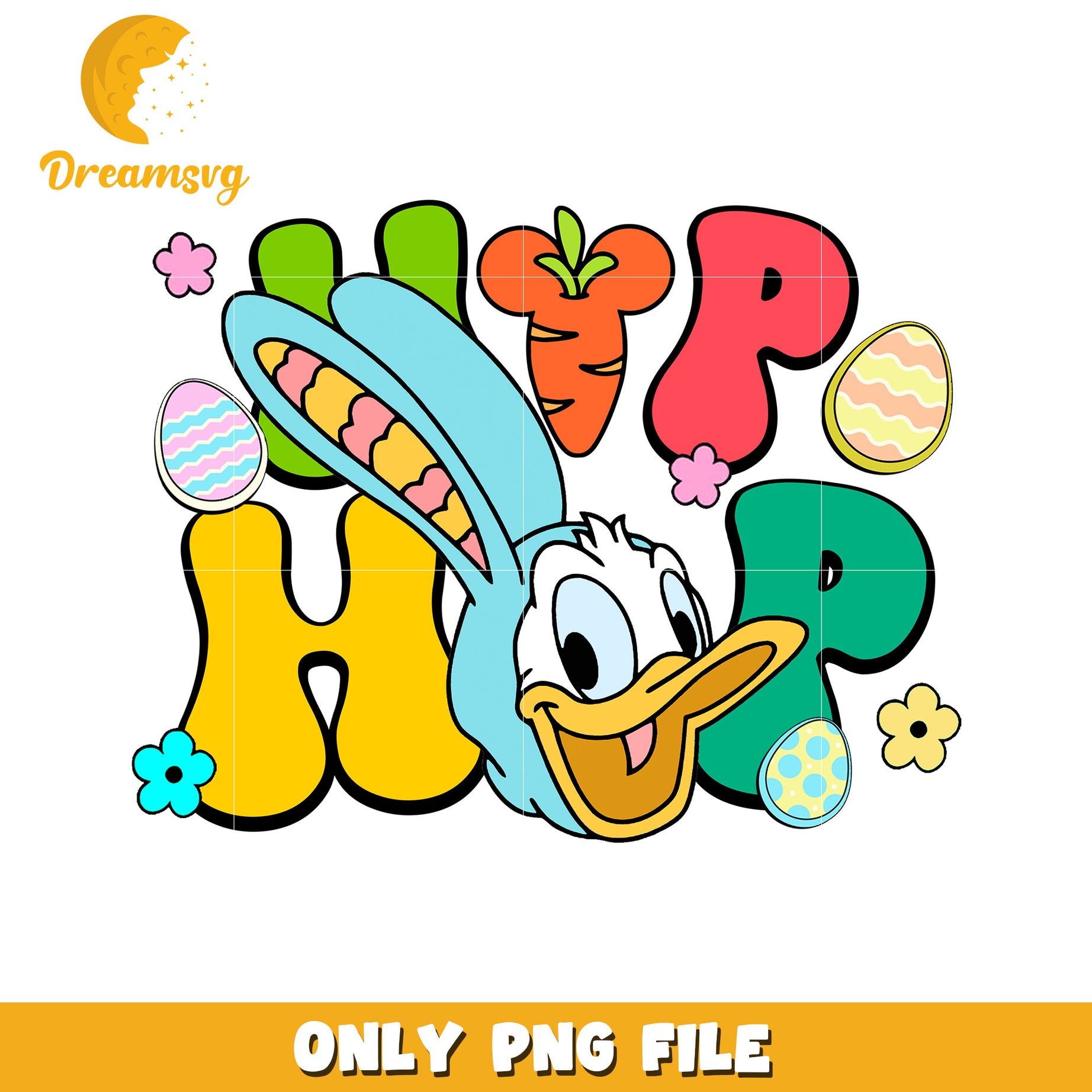 Easter Bunny PNG Graphic for Festive Celebrations Design