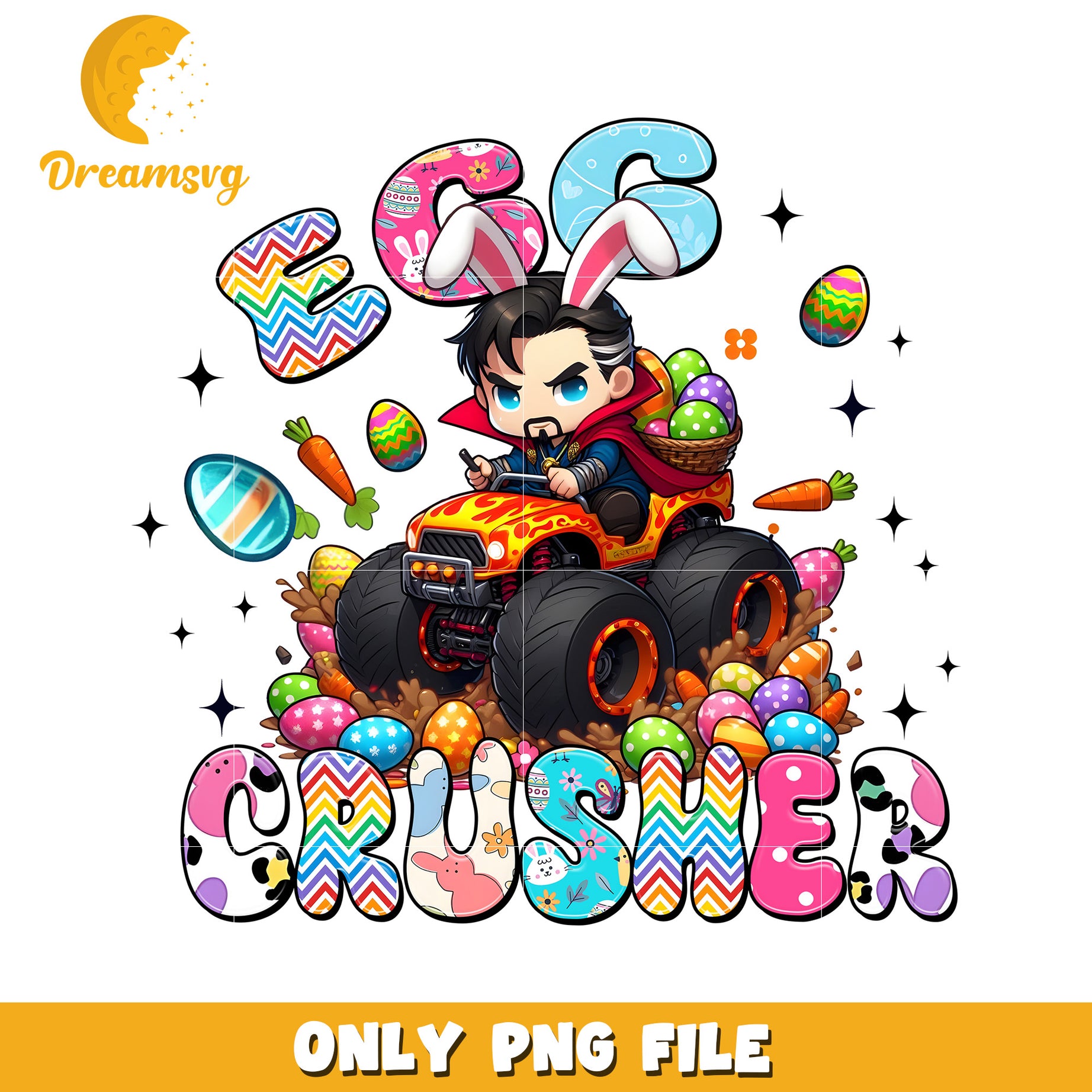 Easter Egg Crusher Dr Strange PNG