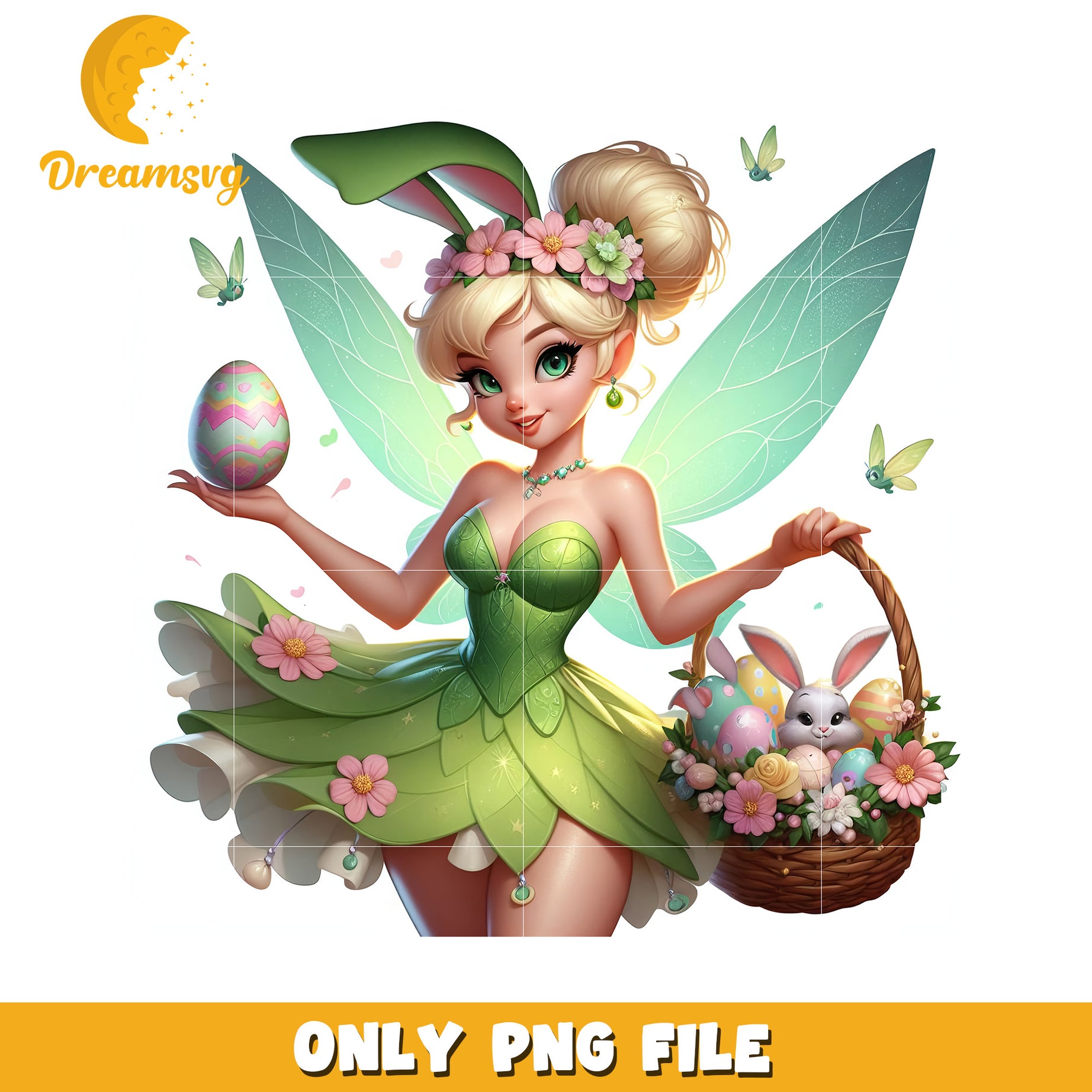 Easter Fairy PNG Clipart