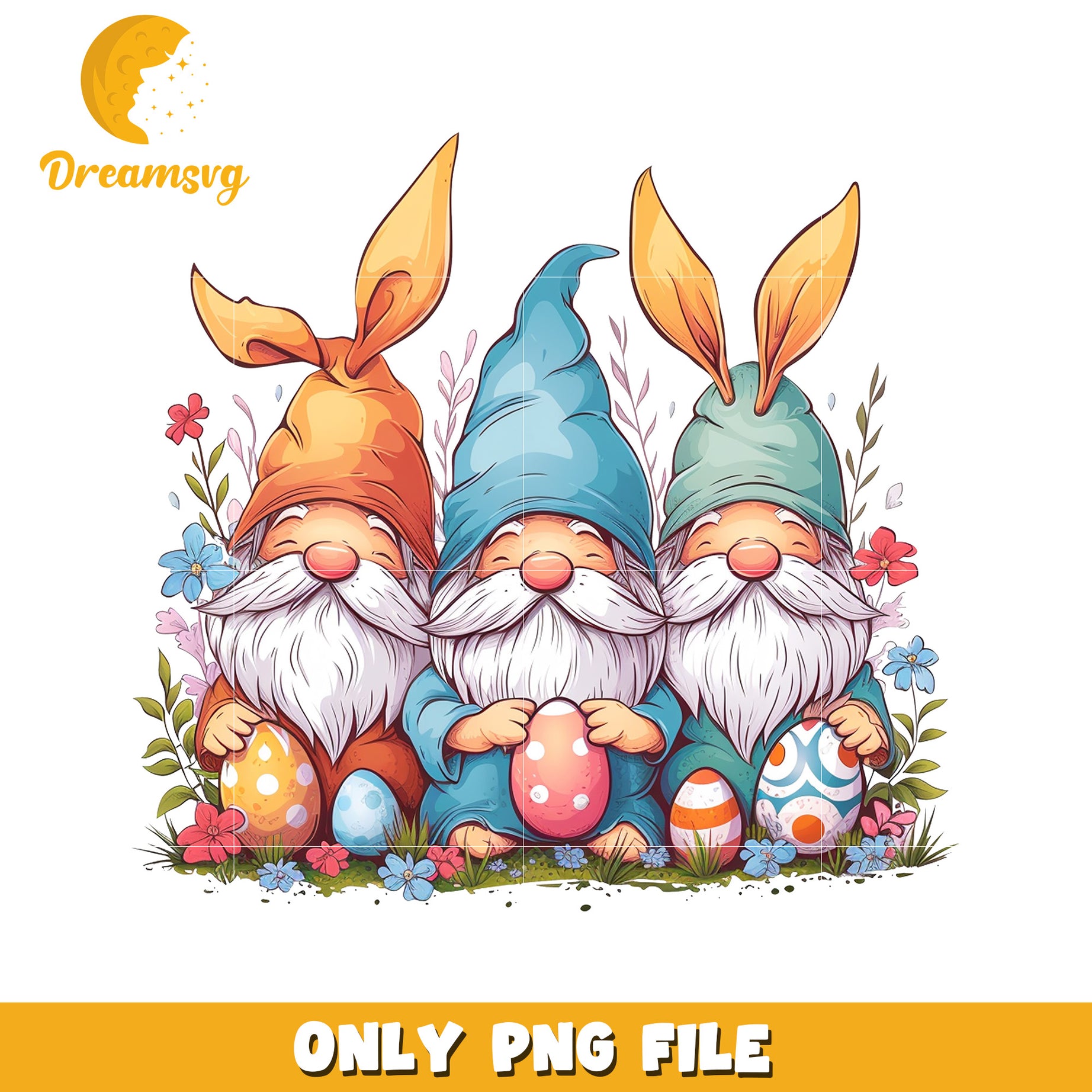 Easter Gnomes PNG Download