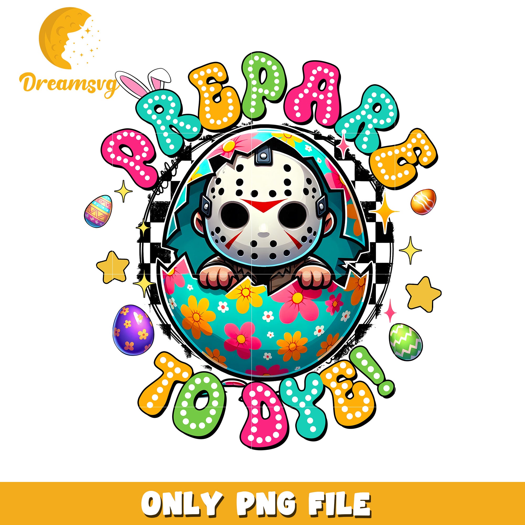 Easter Jason Voorhees PNG Prepare To Dye!