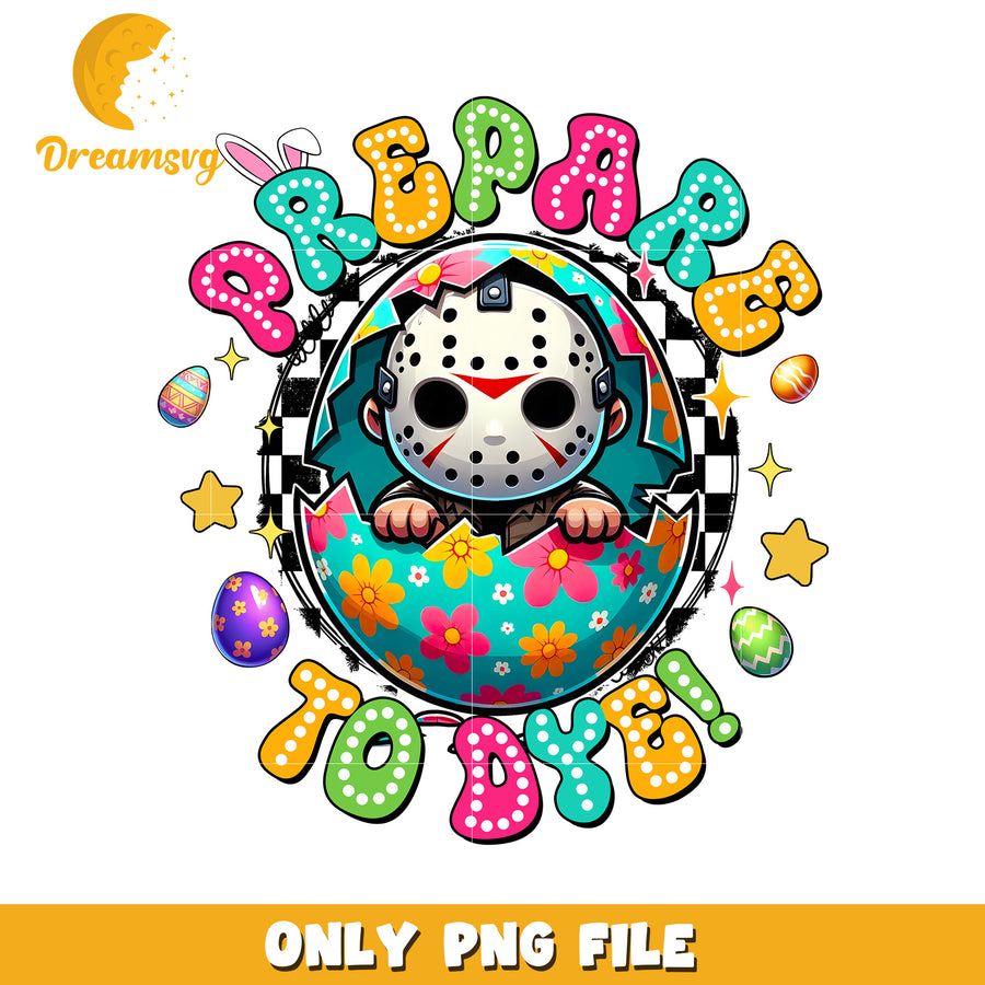 Easter Jason Voorhees PNG Prepare To Dye!