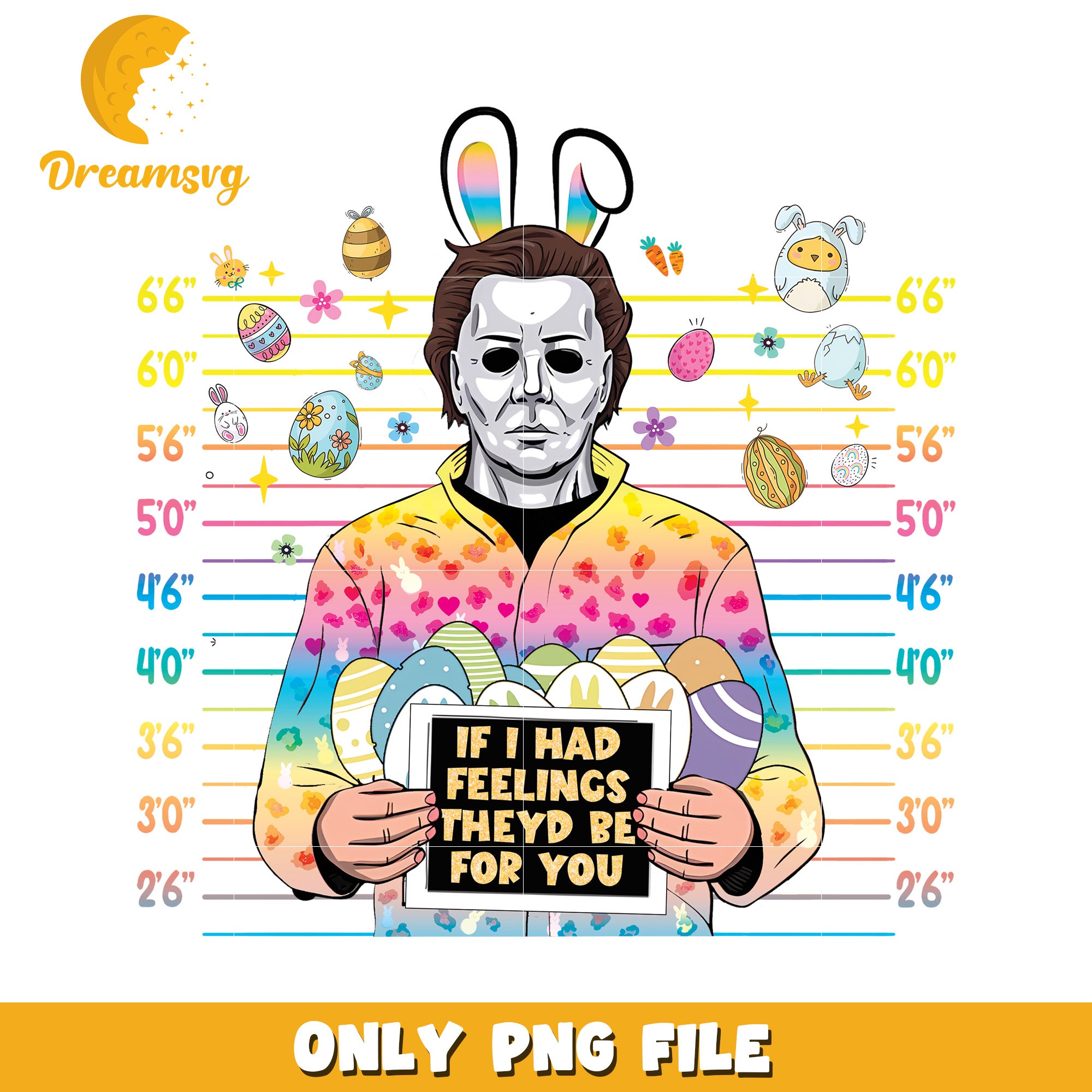 Easter Michael Myers PNG Funny Meme