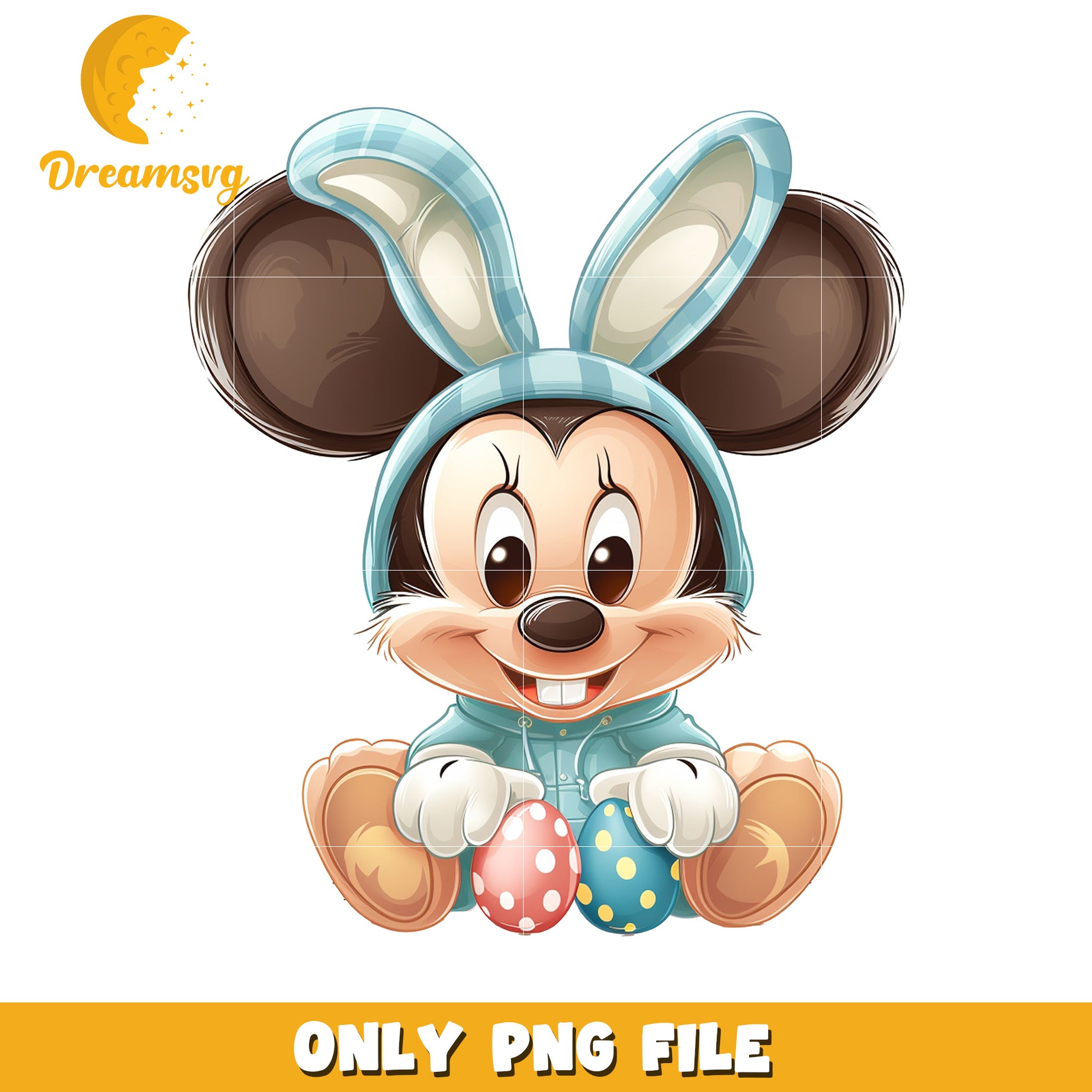 Easter Mickey PNG Image