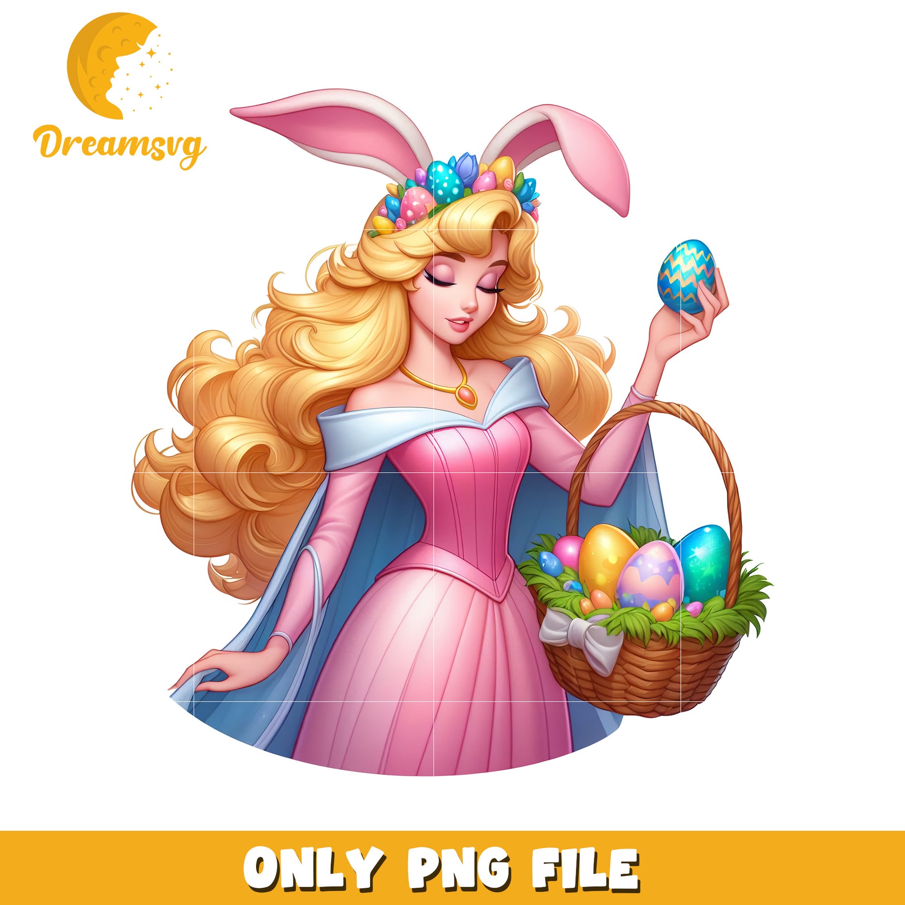 Easter Princess PNG Clipart