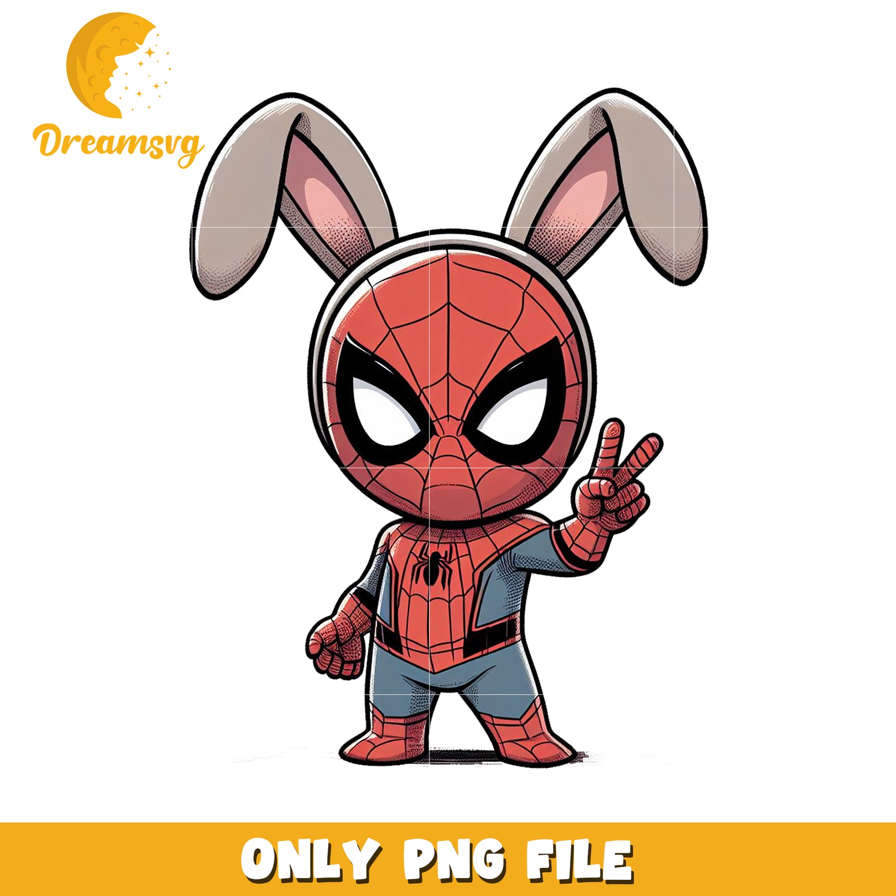 Easter Spider-Man PNG Image