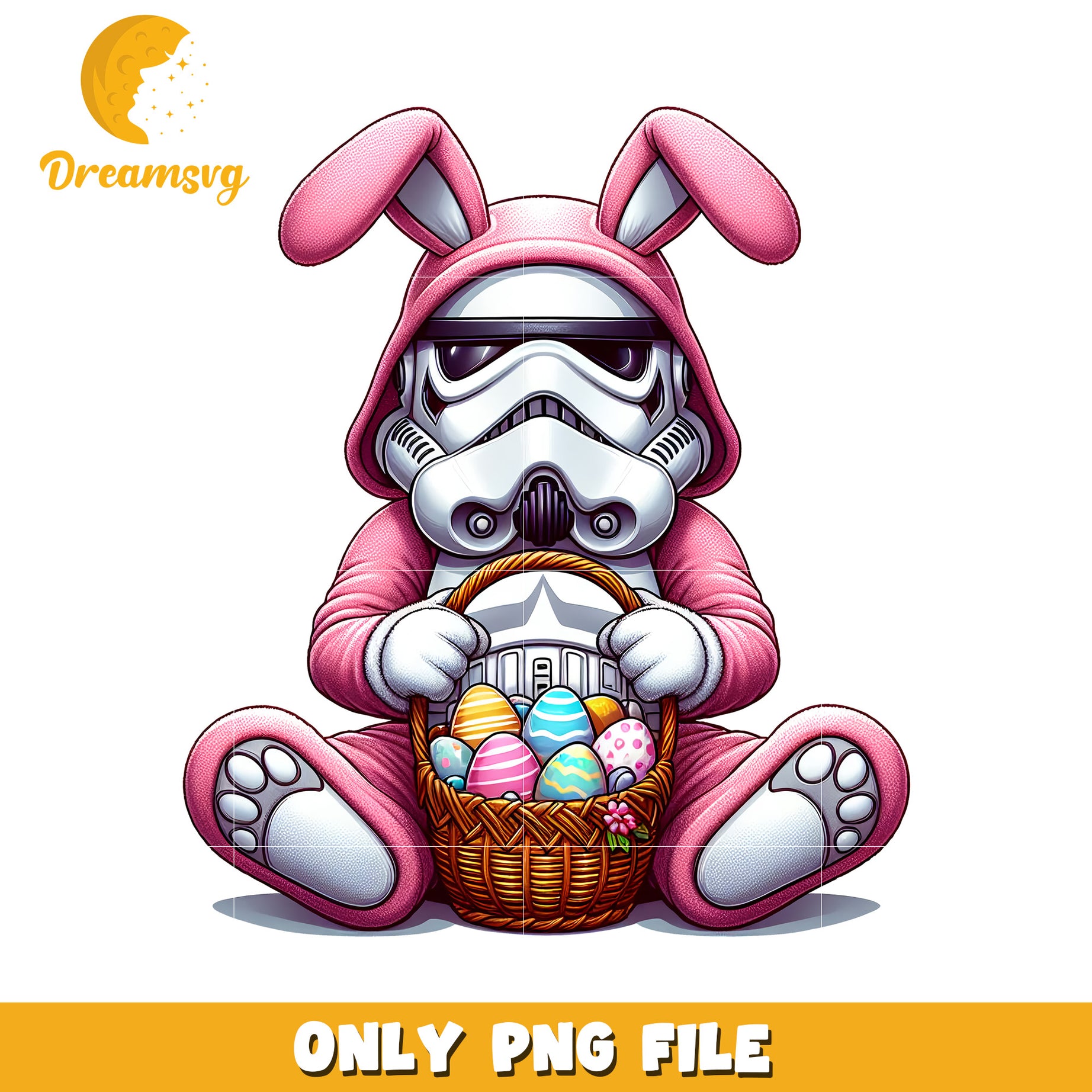 Easter Stormtrooper Bunny PNG