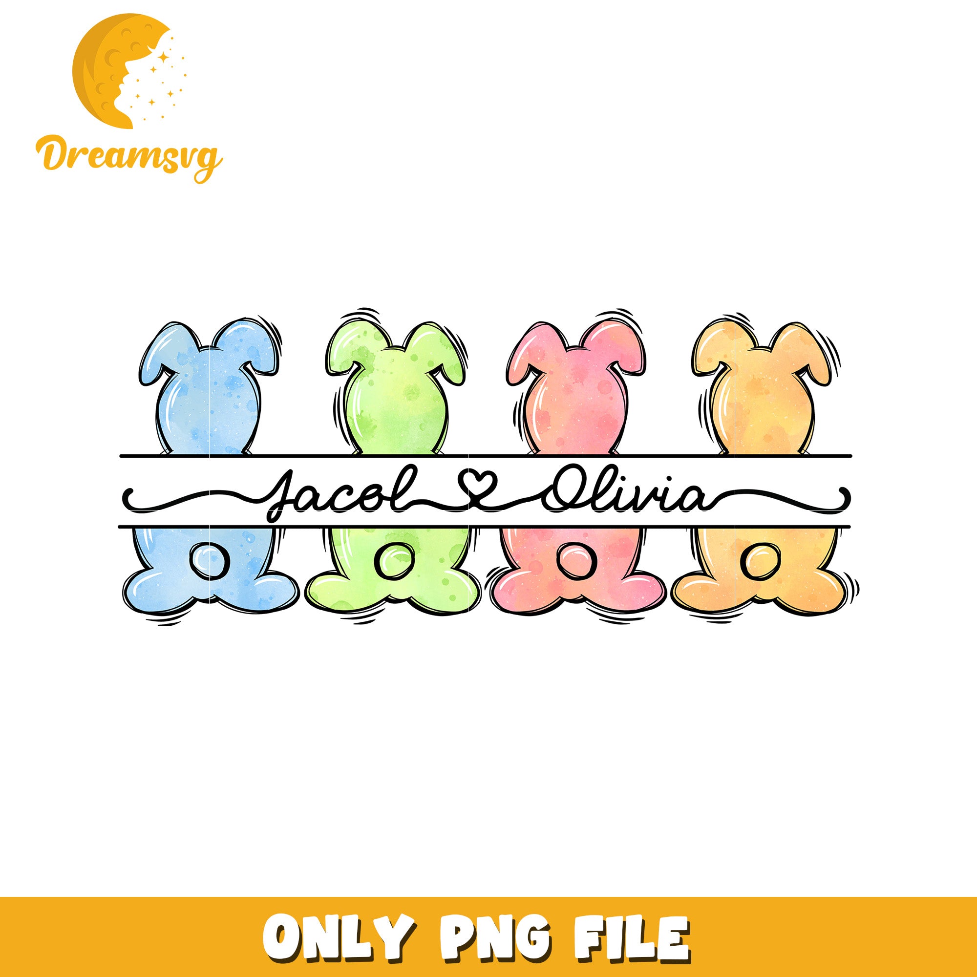 Easter bunny love olivia png, easter day bunny png, love png