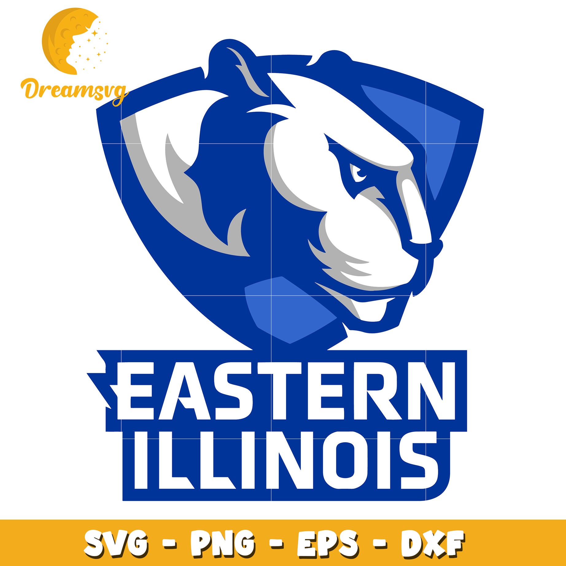 Eastern Illinois Panther SVG PNG EPS DXF