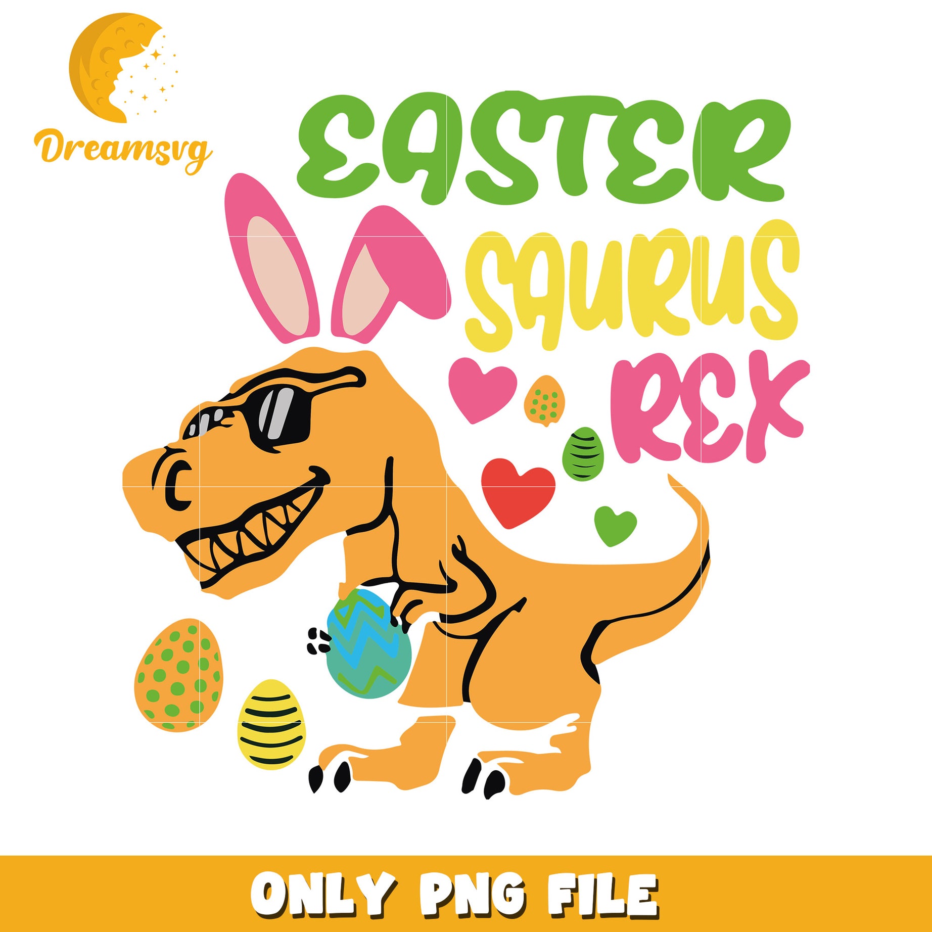 Easter squrus rex easter bunny png, easter bunny png, dinosaur png