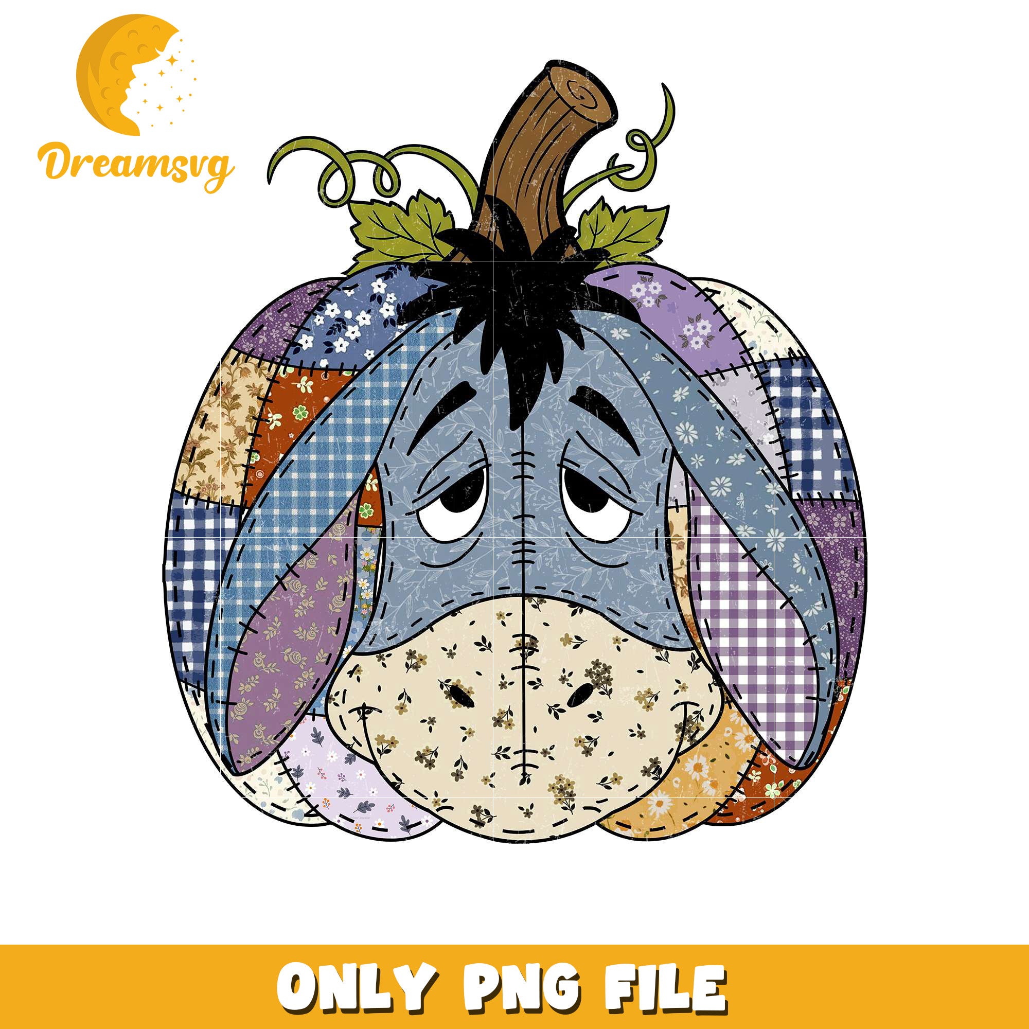 Eeyore pumpkin png, halloween era​​ png, halloween candy png