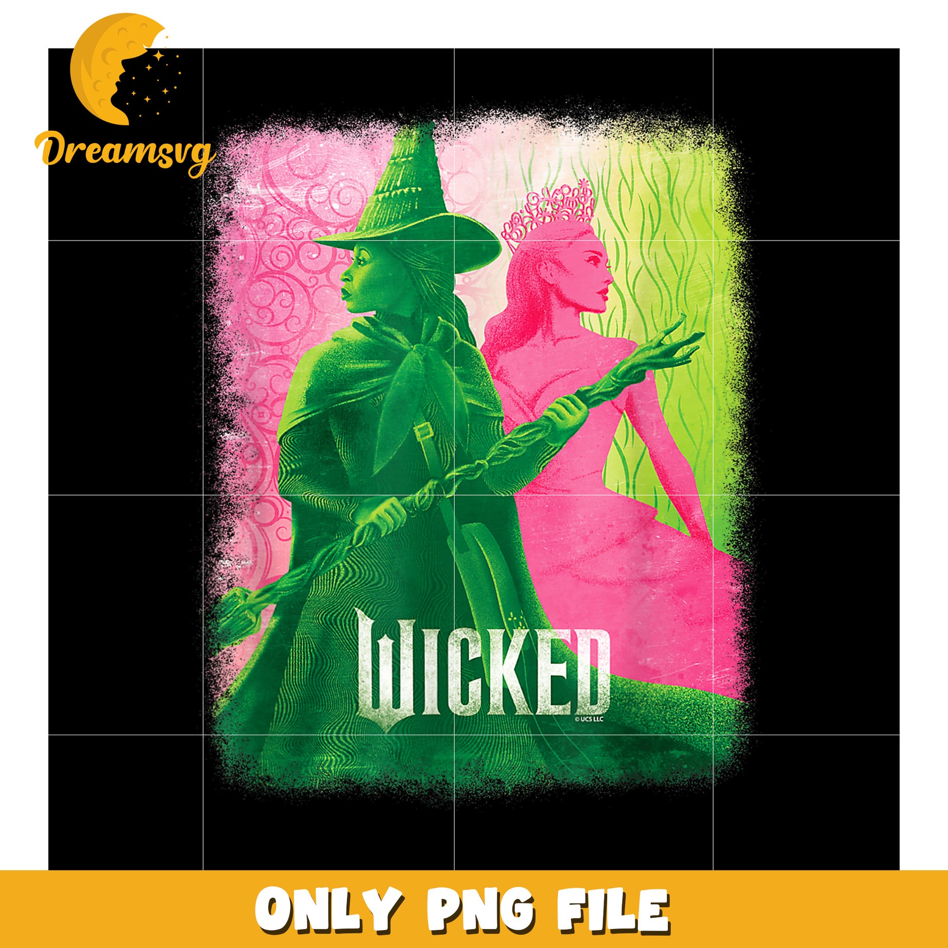 Elphaba & Glinda Tonal png, wicked​ elphaba png, wicked​ glinda png