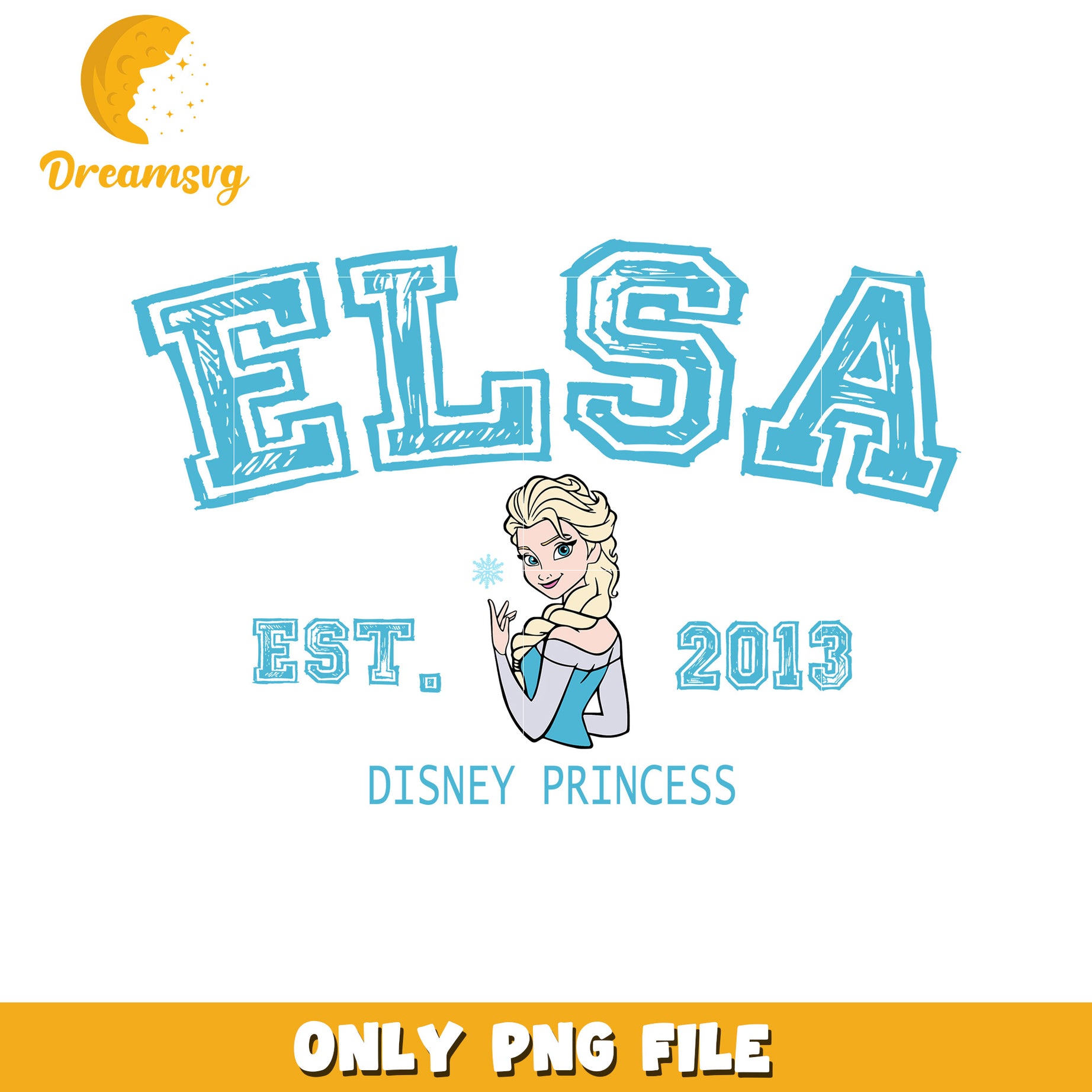 Elsa PNG Disney Princess Design