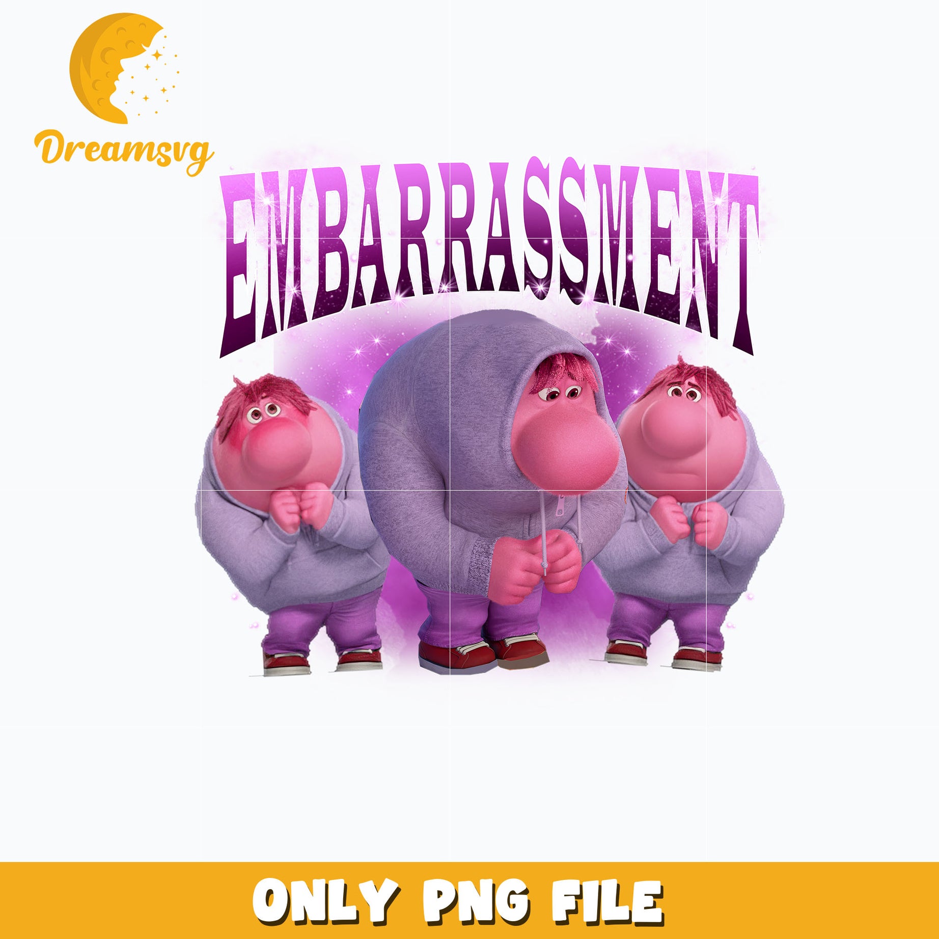 Embarrassment disney png, inside out 2 png