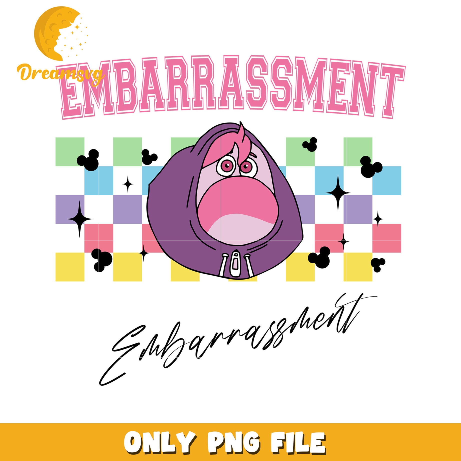 Embarrassment PNG Design File