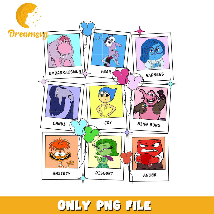Emotional Characters Illustration PNG for Downloadable Art